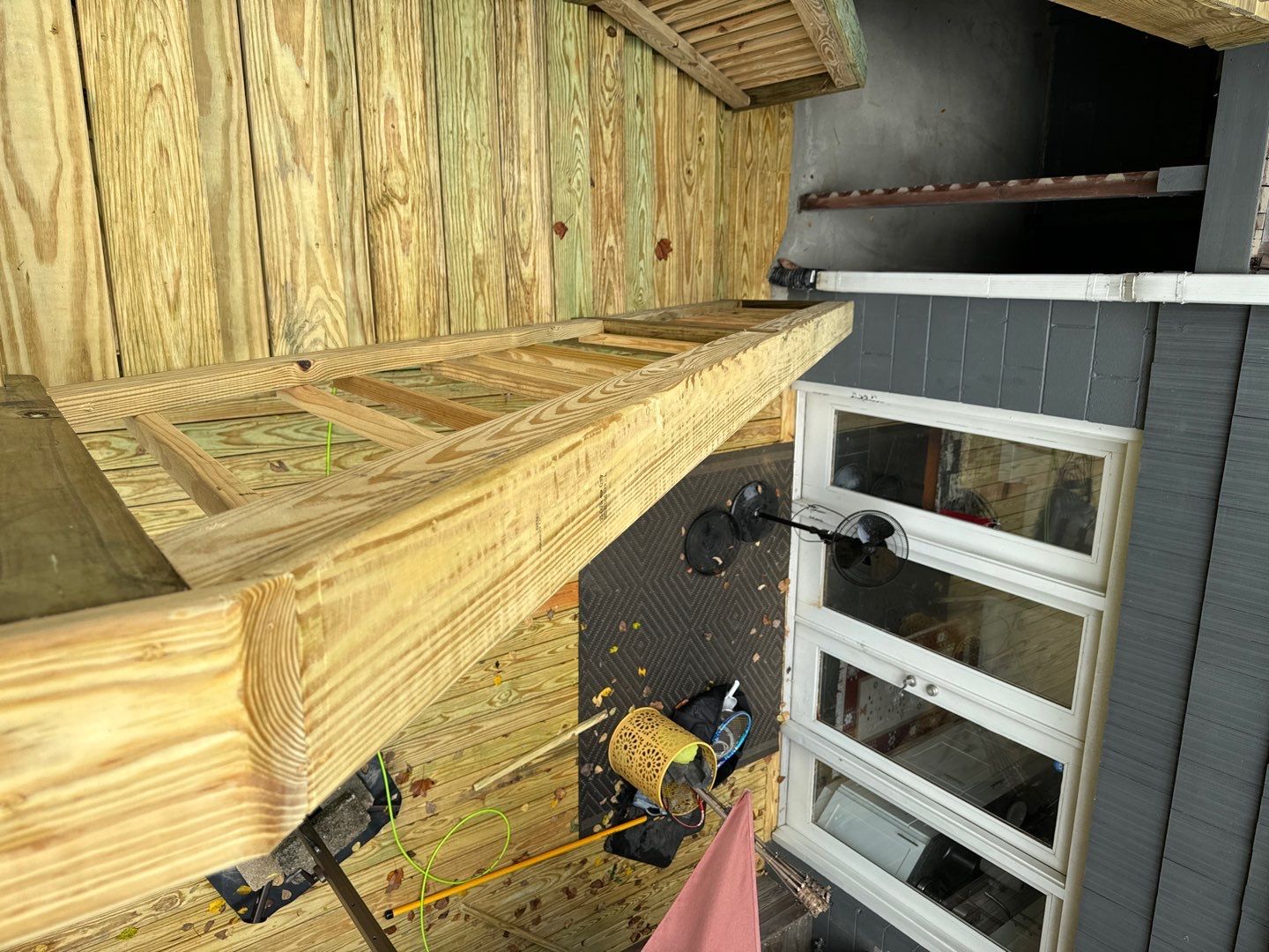 Windsor Blvd - Deck Installation by Pillar and Pine