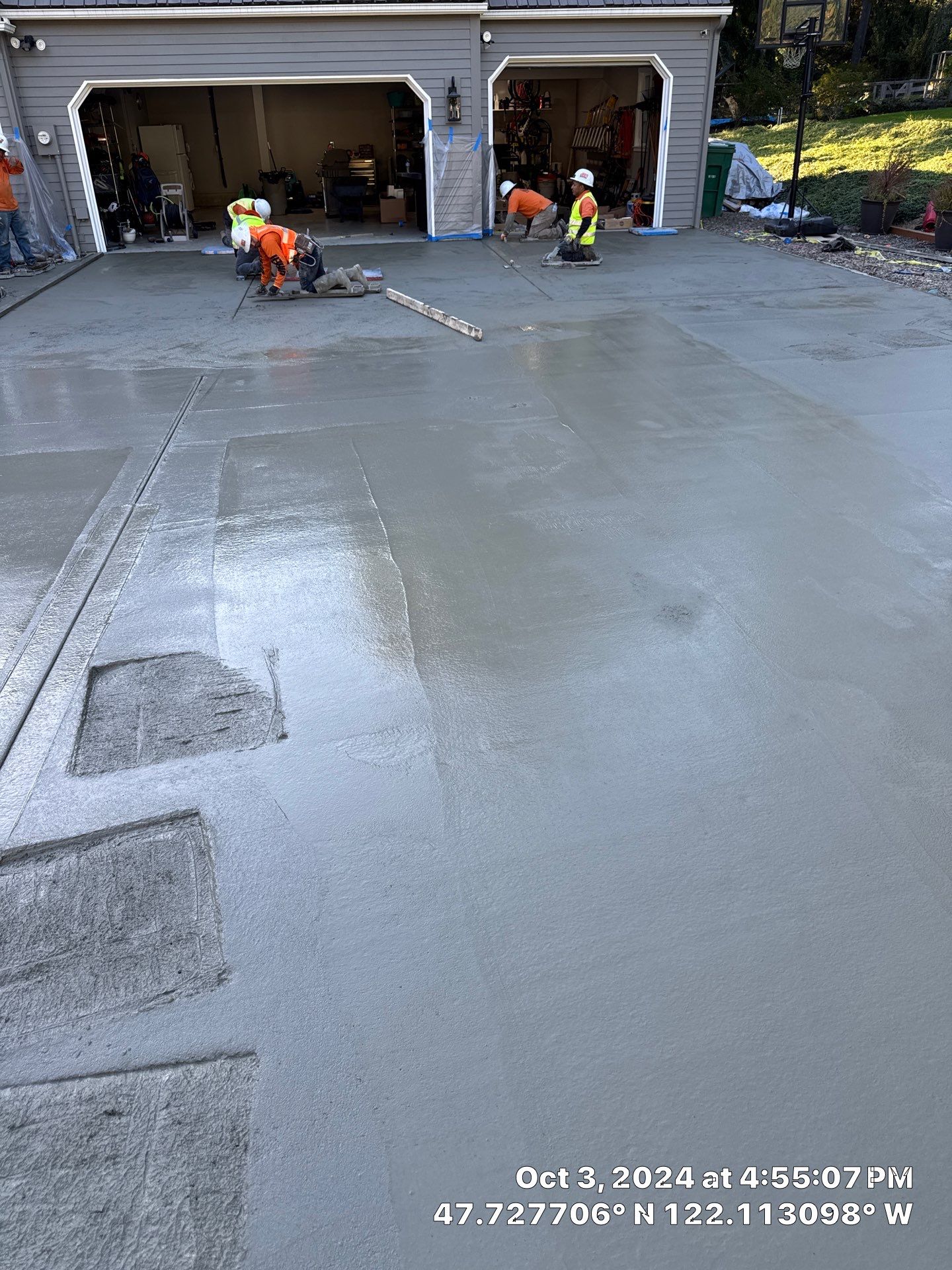 Sand Finish Concrete Driveway & Power Wash | Woodinville  by Jireh Asphalt & Concrete Inc 