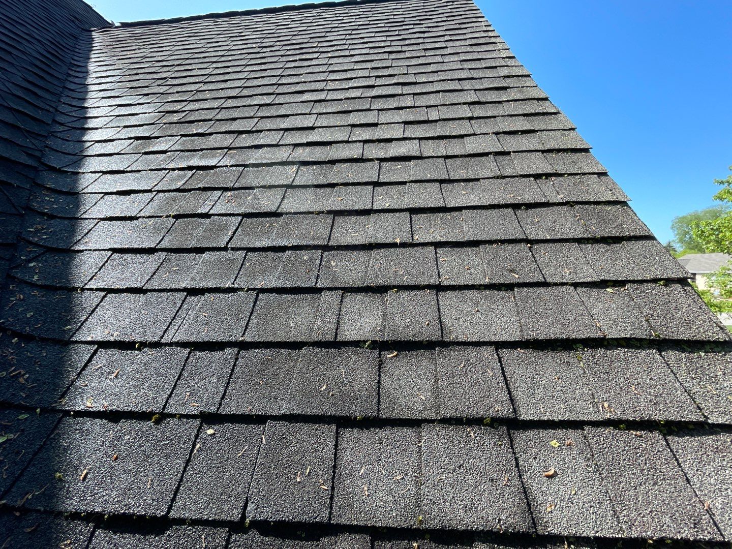 Asphalt Roof Replacement by Custom Installations