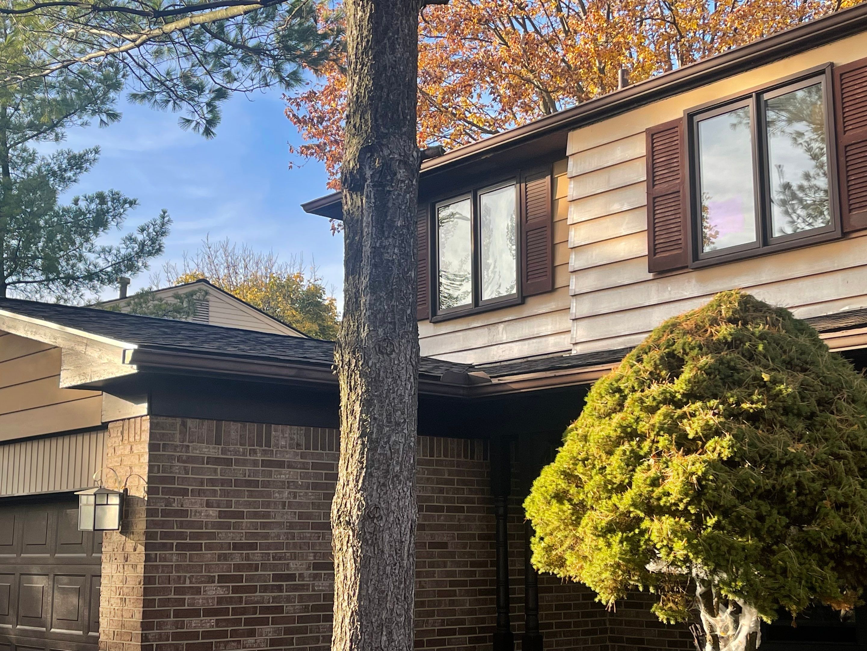 Residential Roofing Installation using IKO Dual Brown by JNR Roofing LLC