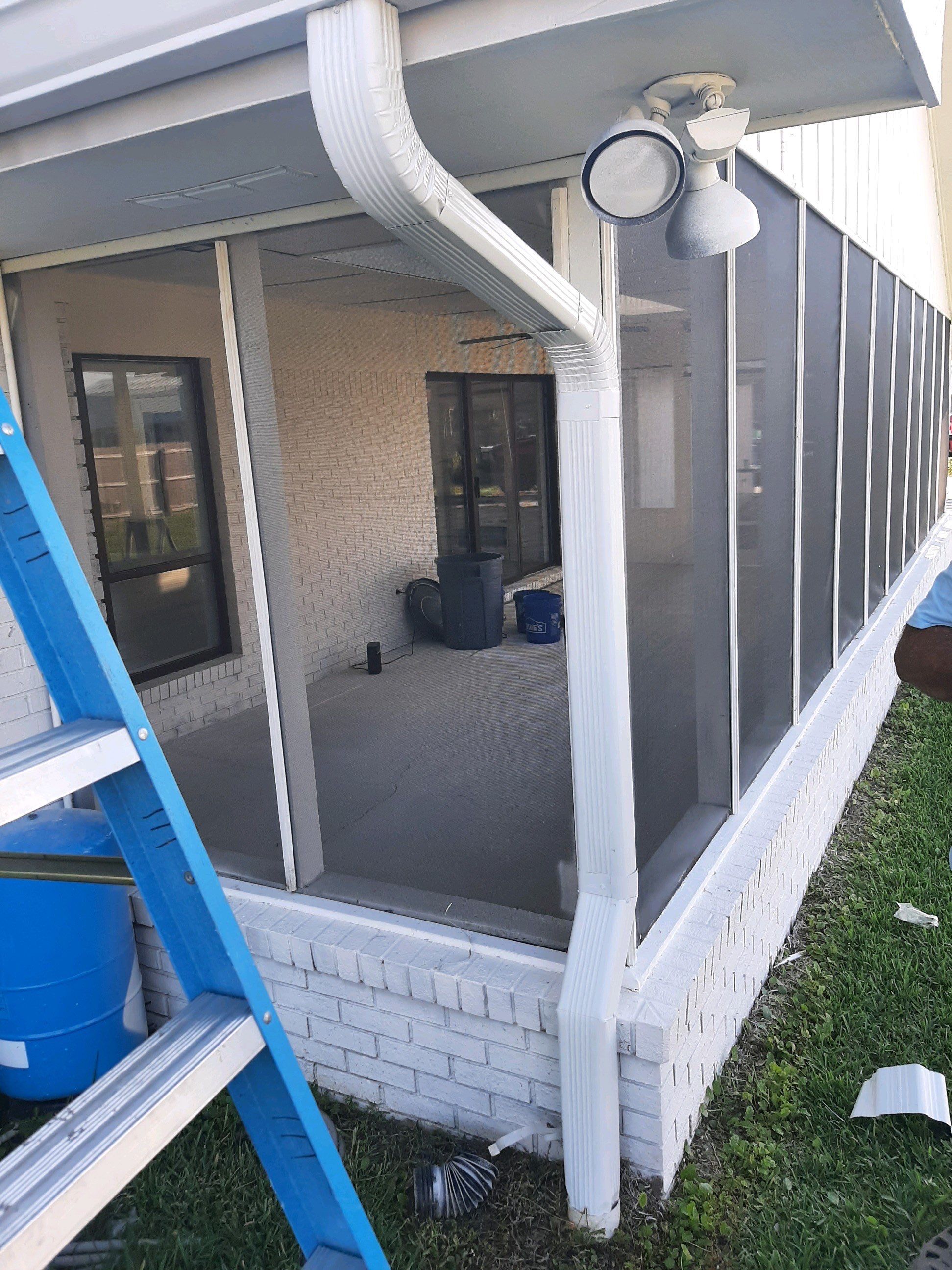 Seamless Gutter Installation using K-Style Gutters by Gutter Professors
