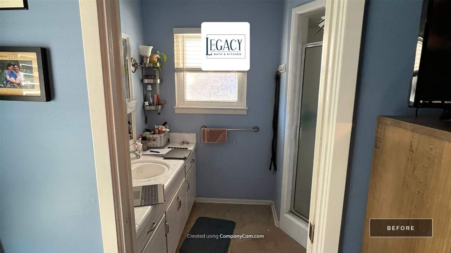 Harmony Hills Small Bathroom Makeover with Custom Walk-In Shower by Legacy Bath and Kitchen 