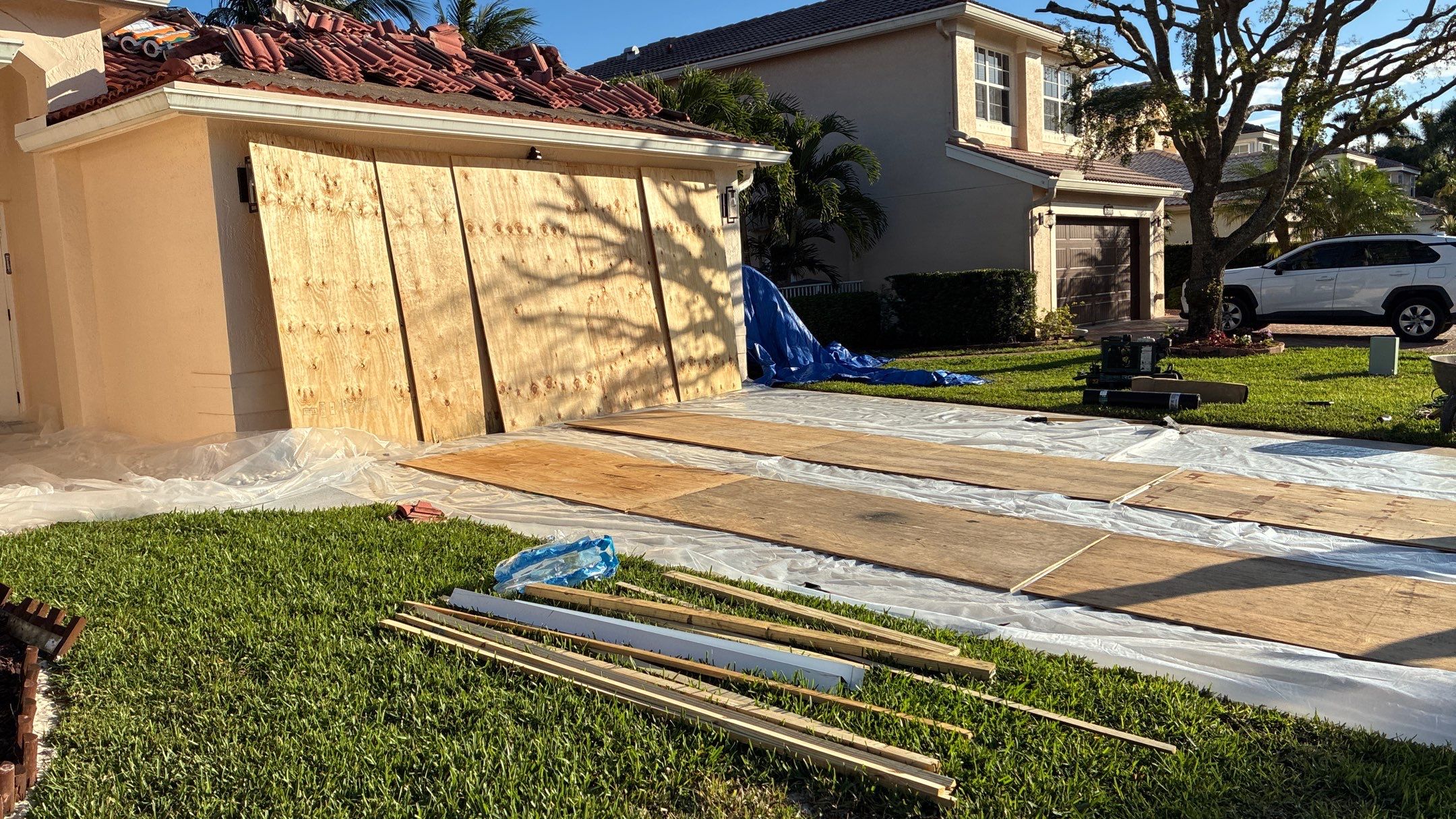 Residential Roofing Installation using Crown by BLUES BROTHERS CONSTRUCTION CORP