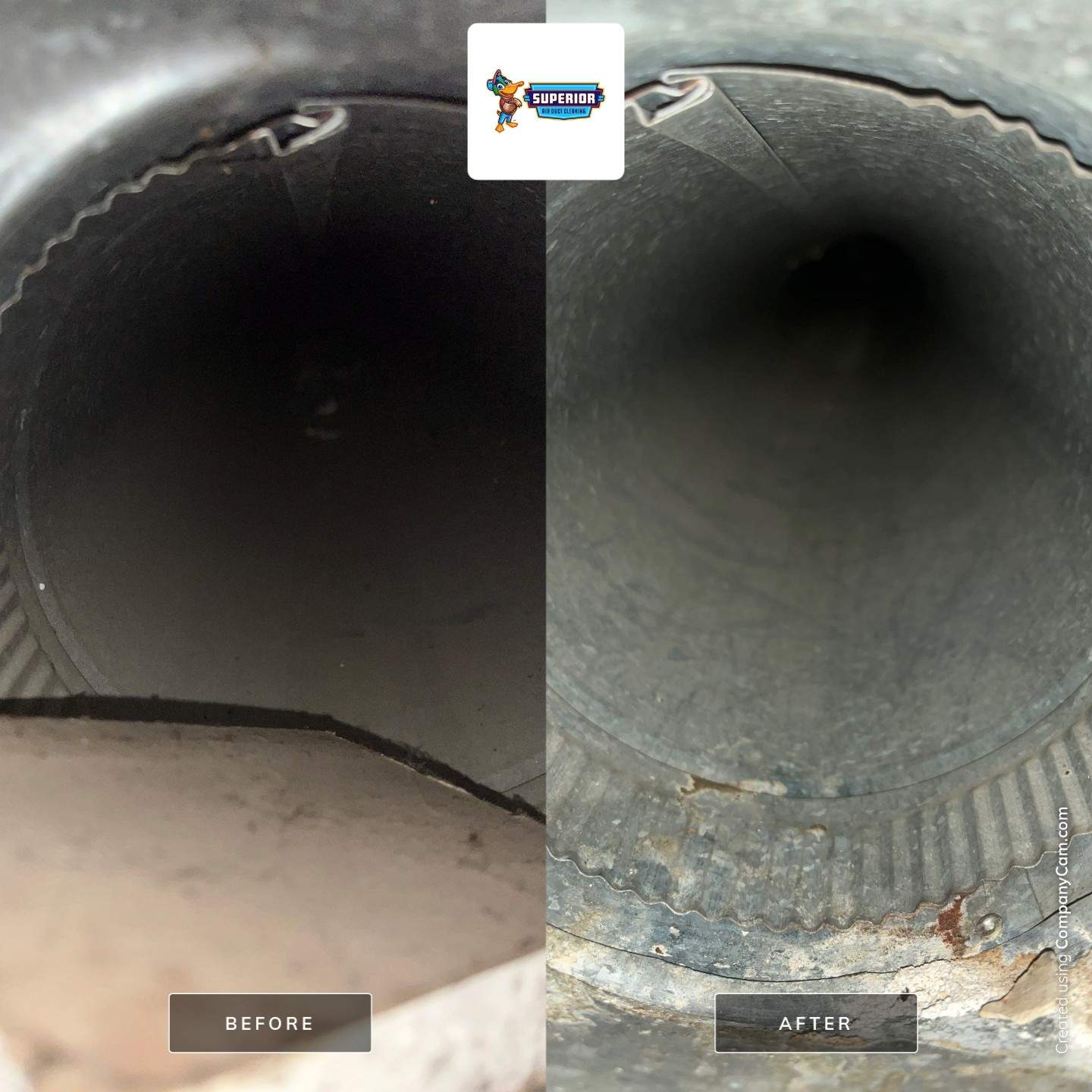 Air Duct Cleaning With a Vacuum Truck in Ellwood City, PA by Superior Air Duct Cleaning