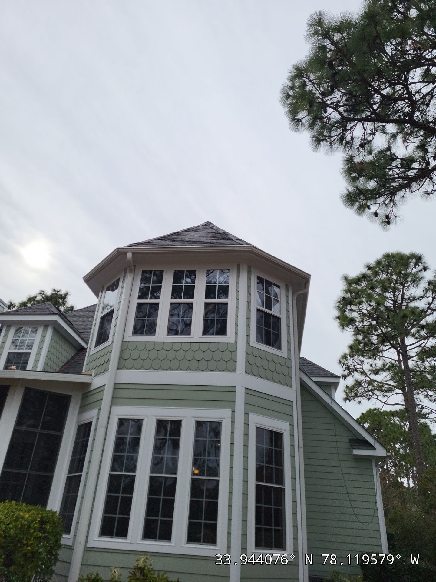 Storm Damage Insurance Claim Roof Replacement in Southport, NC Using CertainTeed by RGR Construction and Roofing, LLC