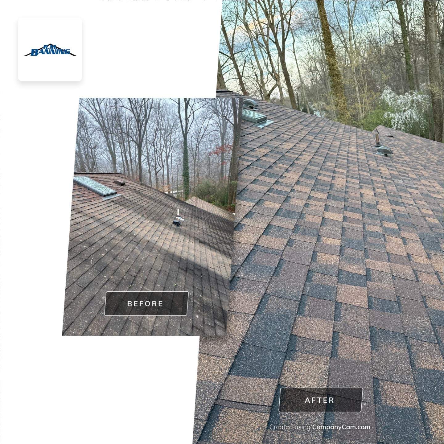 Fairfax: Residential Roof Replacement with CertainTeed Landmark Pro in Max Def Burnt Sienna by RM Banning, Inc.