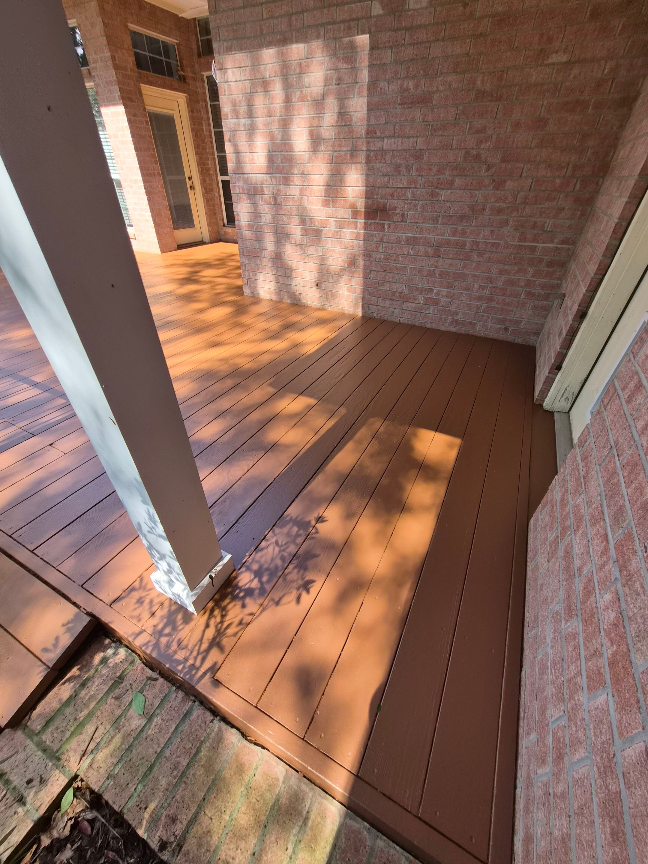Tyler, TX Exterior Deck Staining & Color Refresh by Quality Coats Painting
