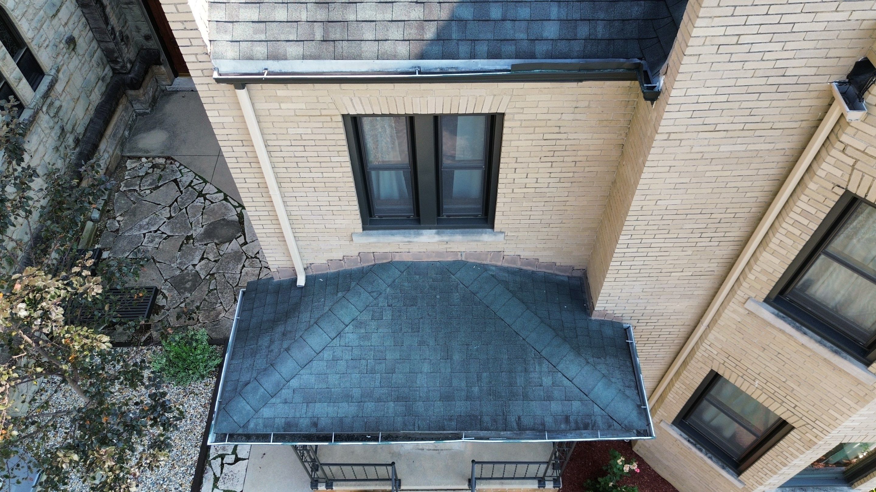 Commercial Roofing Installation using Standing Seam Metal - Frost Black by RoofX 