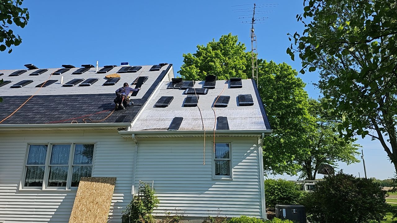 Residential Roofing Installation using Euro Shield Beaumount Shake Black by Nitro Roofing and Construction