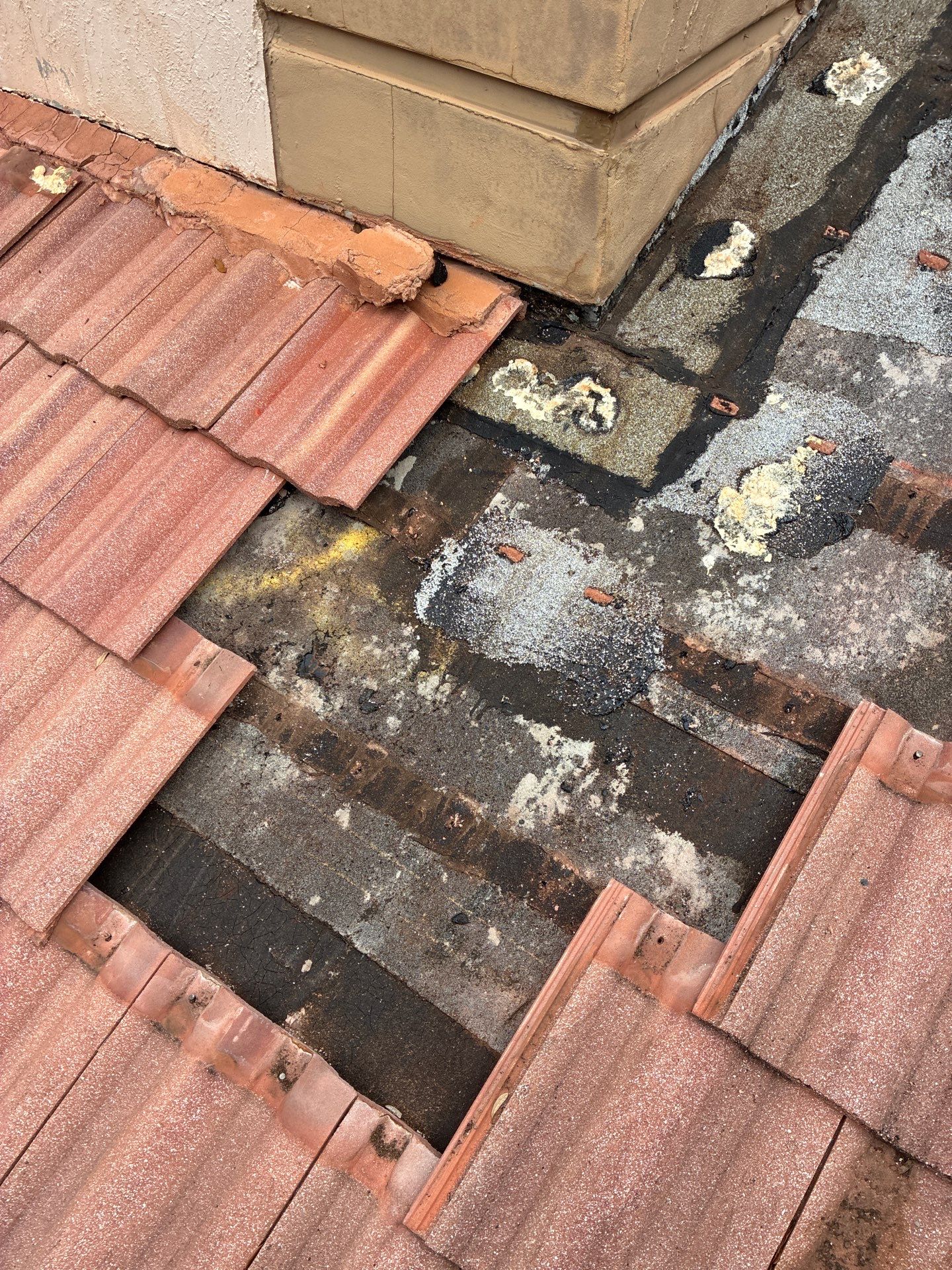 Clay Tile Roof Repair and Structural Fascia Replacement in Boynton Beach by Aastro Roofing