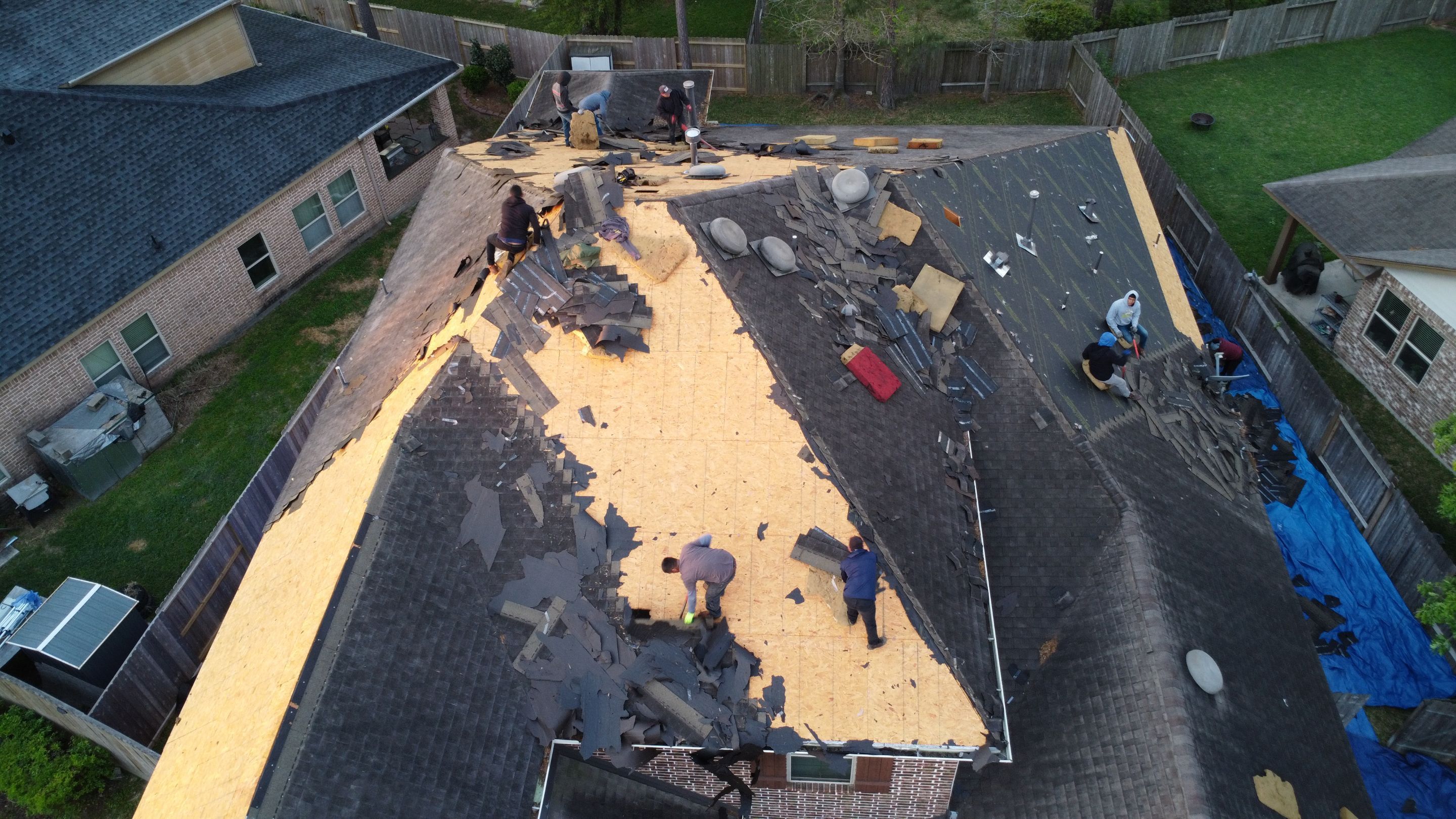 Project in Spring, Texas by Roof Top Innovations