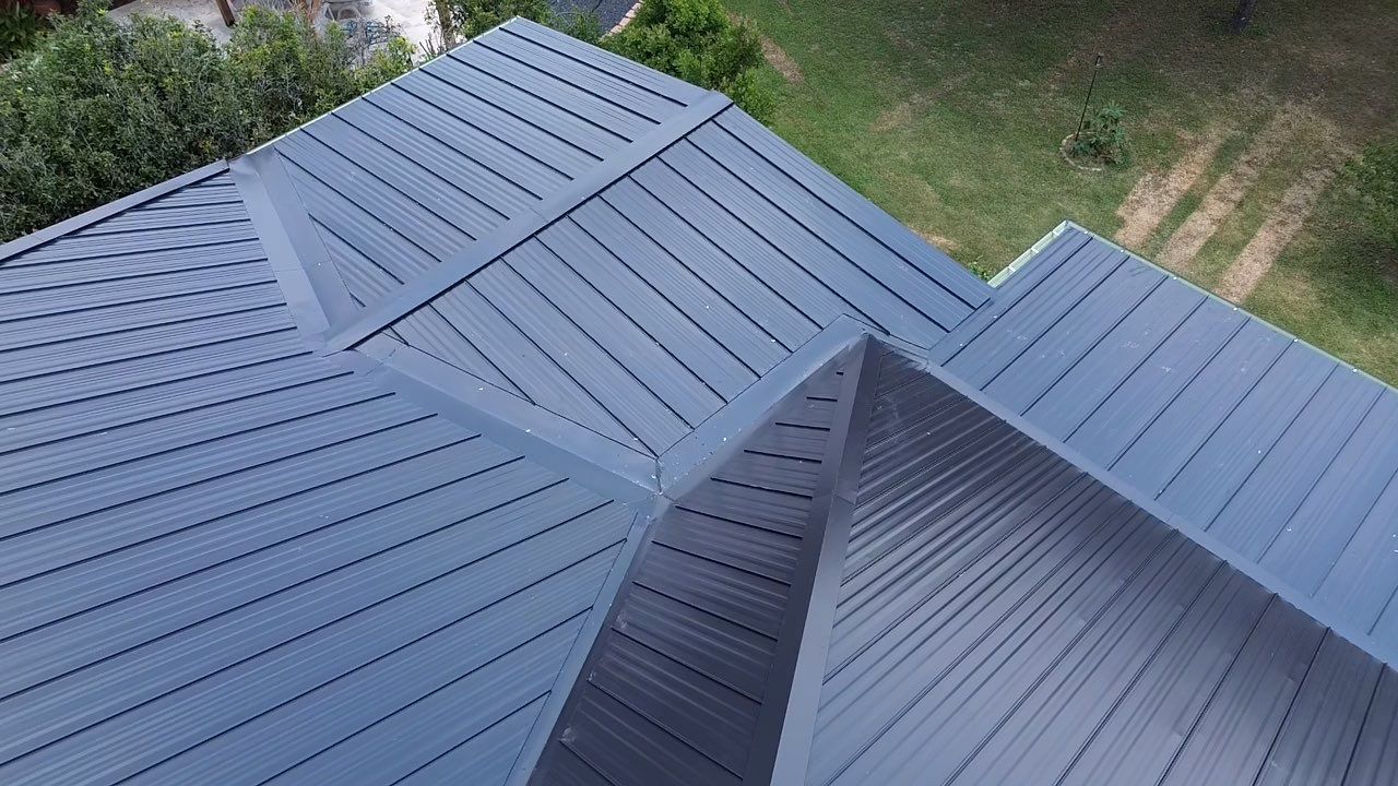 Matte Black - L&A Metals Class 4 UL 2218 Standing Seam Metal by RoofsOnly.com