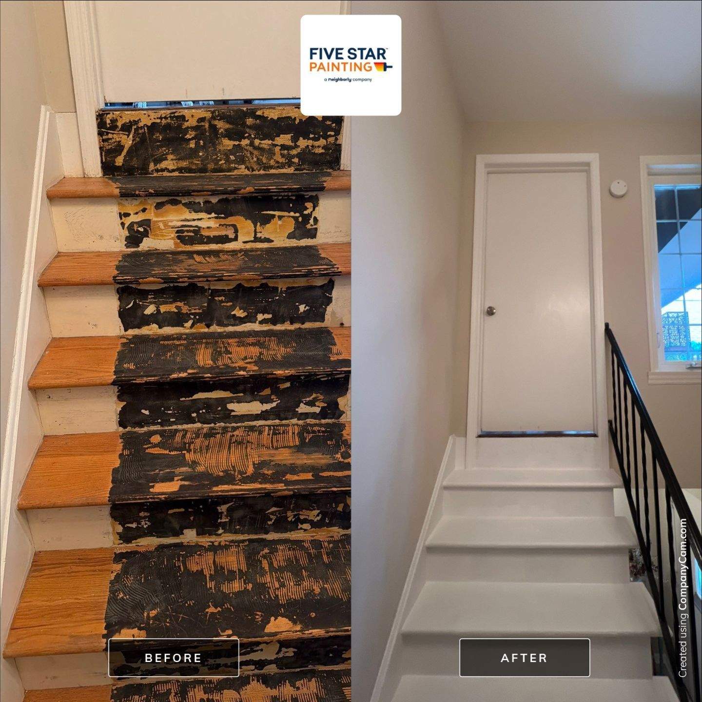 Five Star Painting - Stairs by Five Star Painting of Batavia