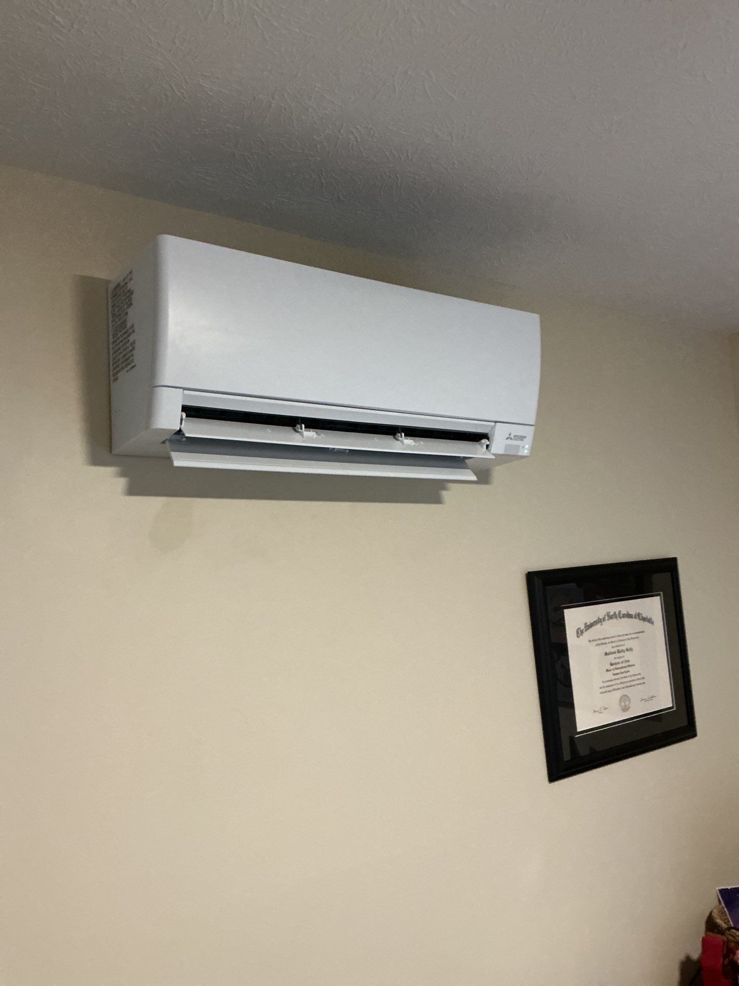Mini-Split install in Luray by Elemental Heating and air conditioning LLC