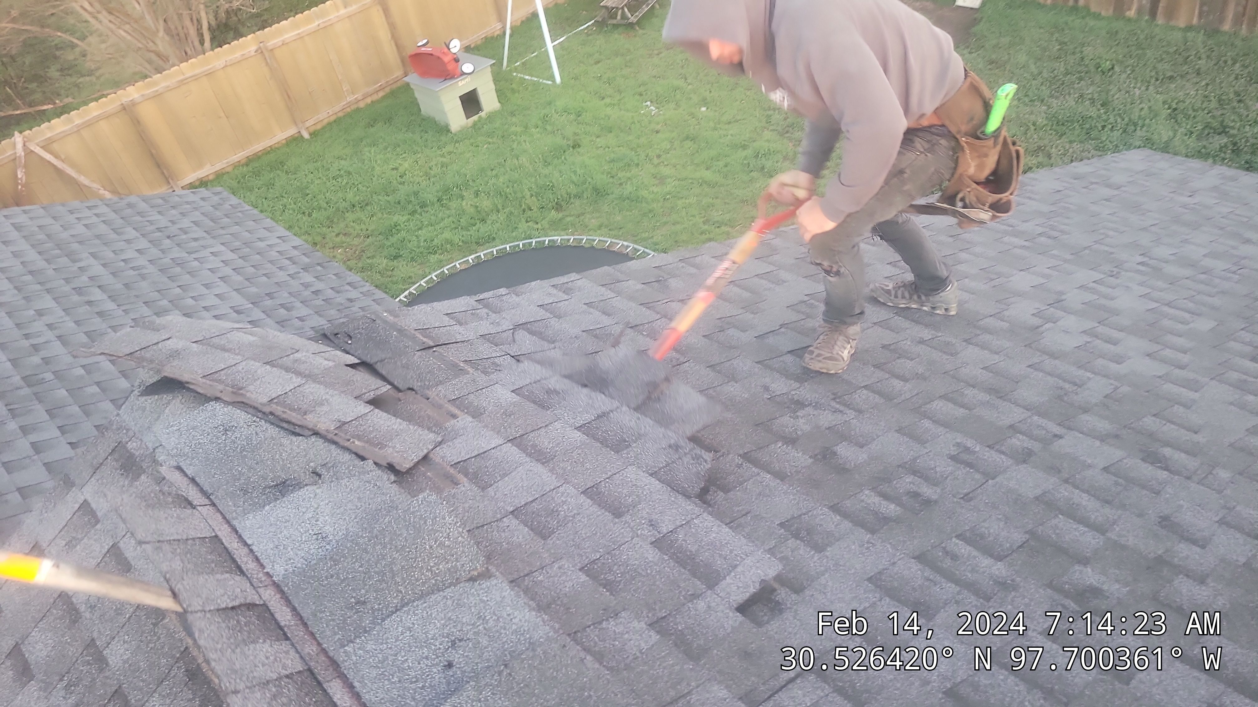 Asphalt Shingle Roof Replacement and Attic Vent Installation in Round Rock by Caliber Restoration LLC