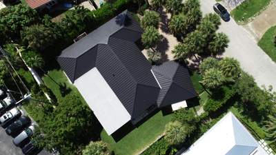 Residential Re-Roof using MS Metals, Aluminum Standing Seam Roof