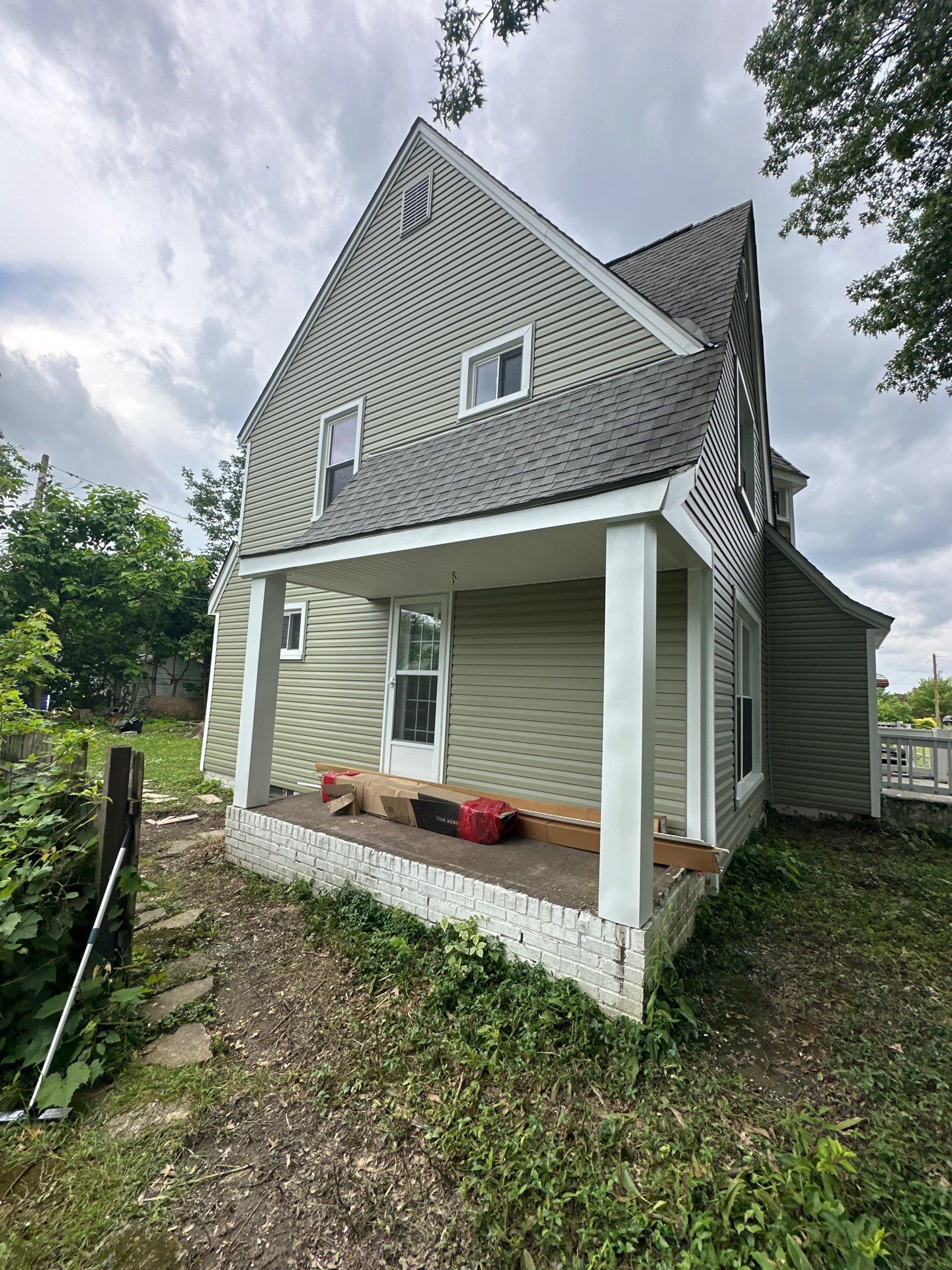 Project in Cleveland by Powers Roofing and Exteriors