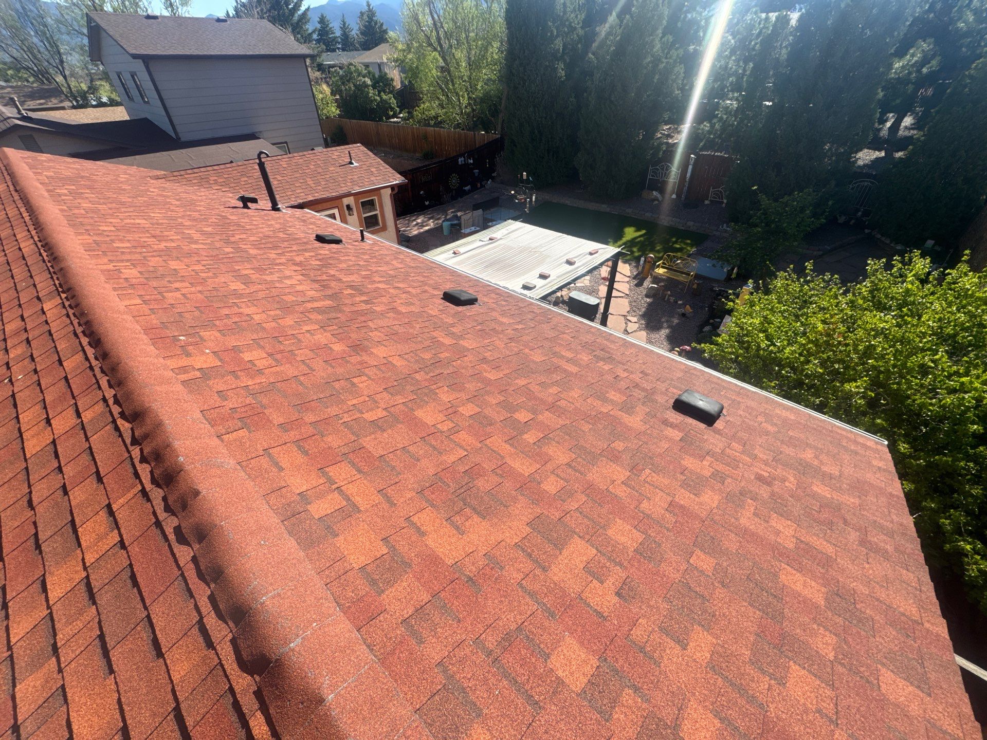 Project in Colorado Springs by Raptor Roofing 