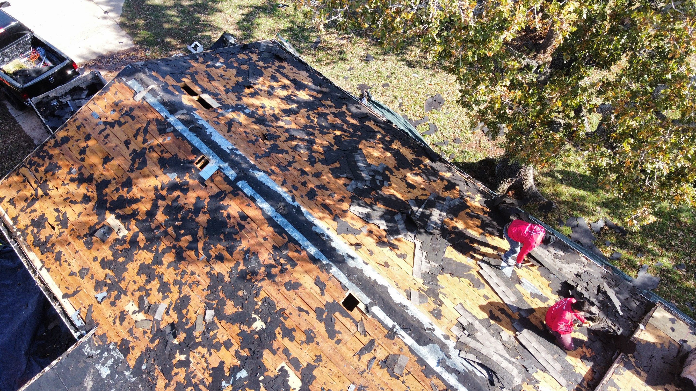 Residential Roofing Installation using GAF Natural Shadow  by A & H Roofing and Contracting