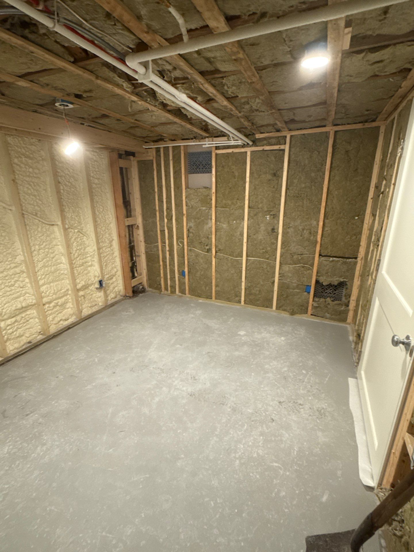 Basement Bathroom & Exterior Drainage by Chagnon Building & Remodeling LLC