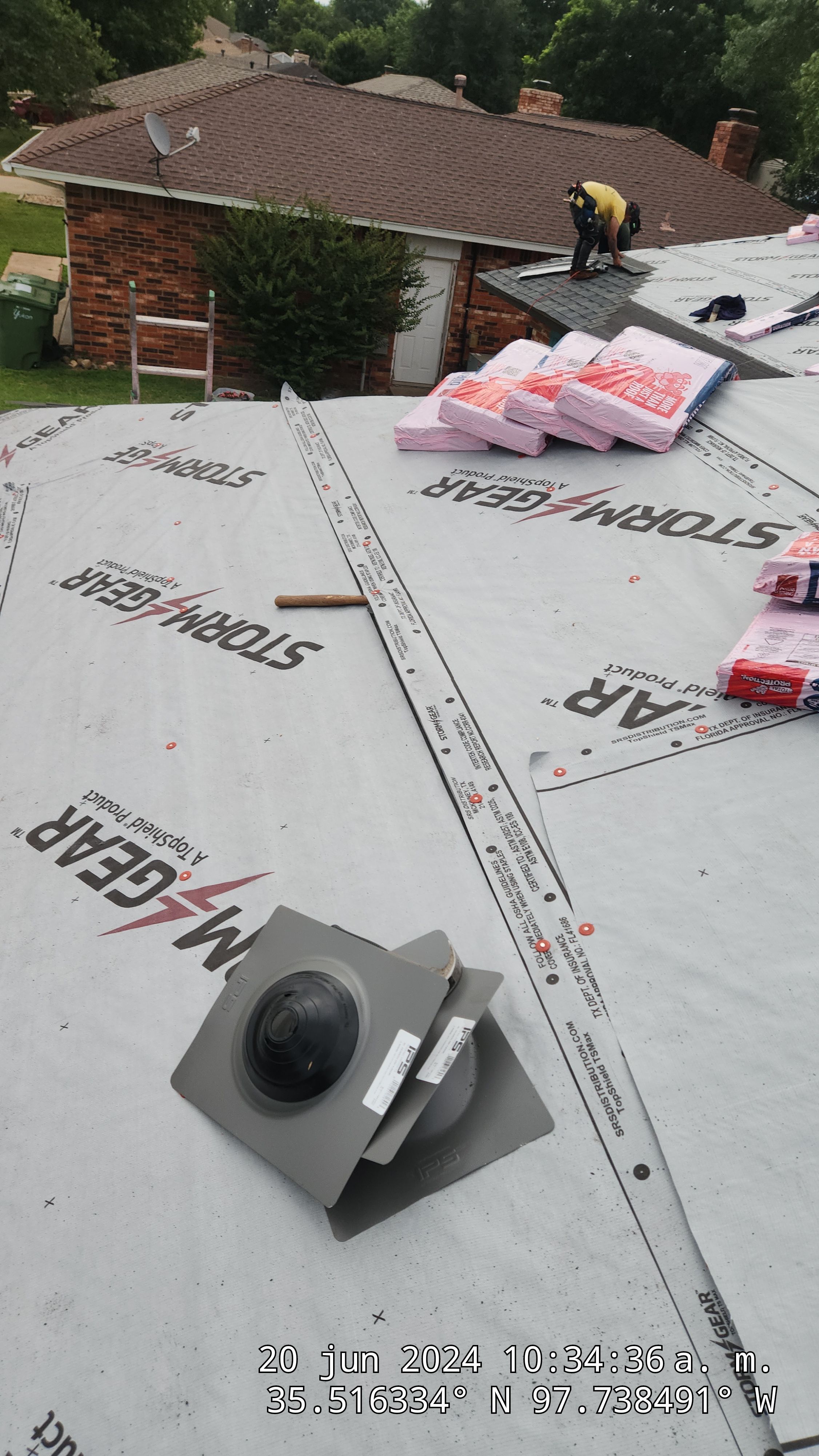 Residential Roofing Installation using Owens Corning by Castillo Roofing