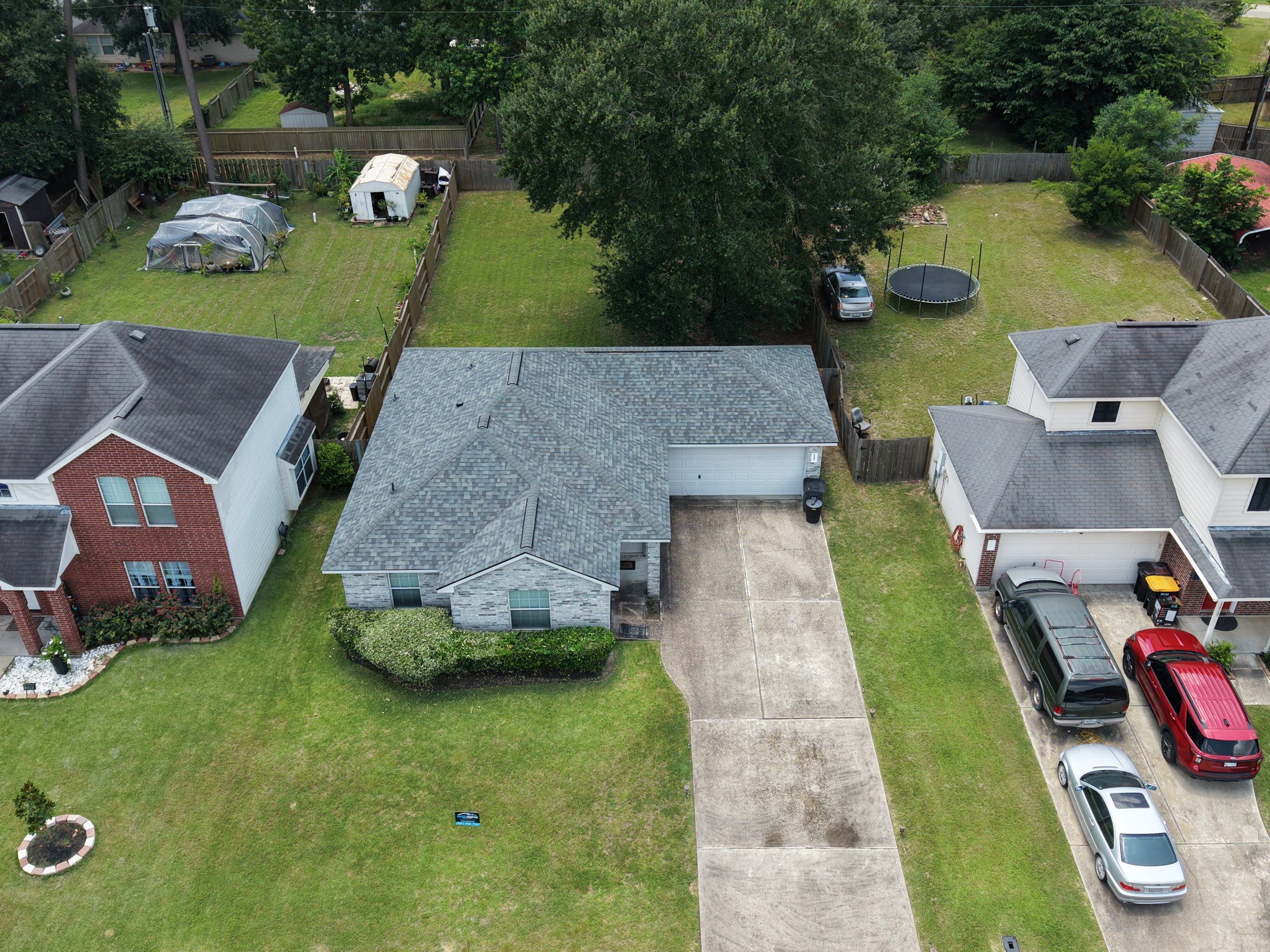 Owens Corning Duration Shingle Roof Replacement in Willis, Texas by Abbott Roofing Company