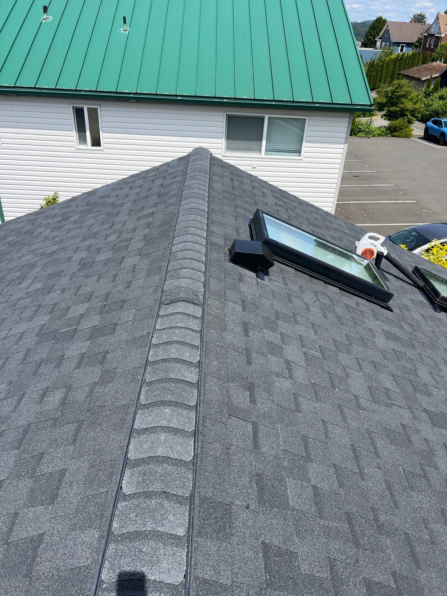 Residential Roofing Installation using GAF HDZ Shingles by Roofing Formula LLC