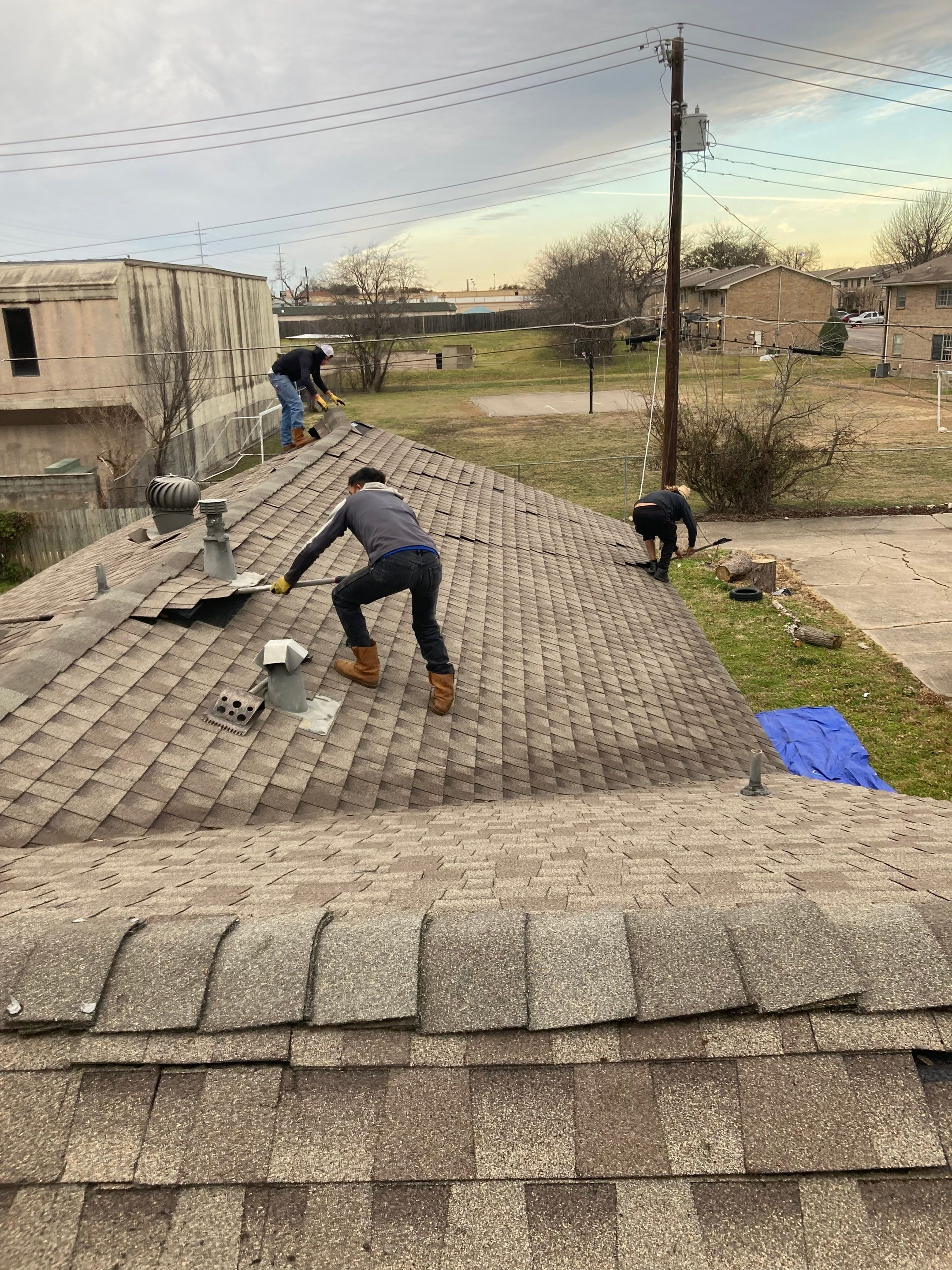Project in Garland by Rhino Roofing and General Contracting, LLC