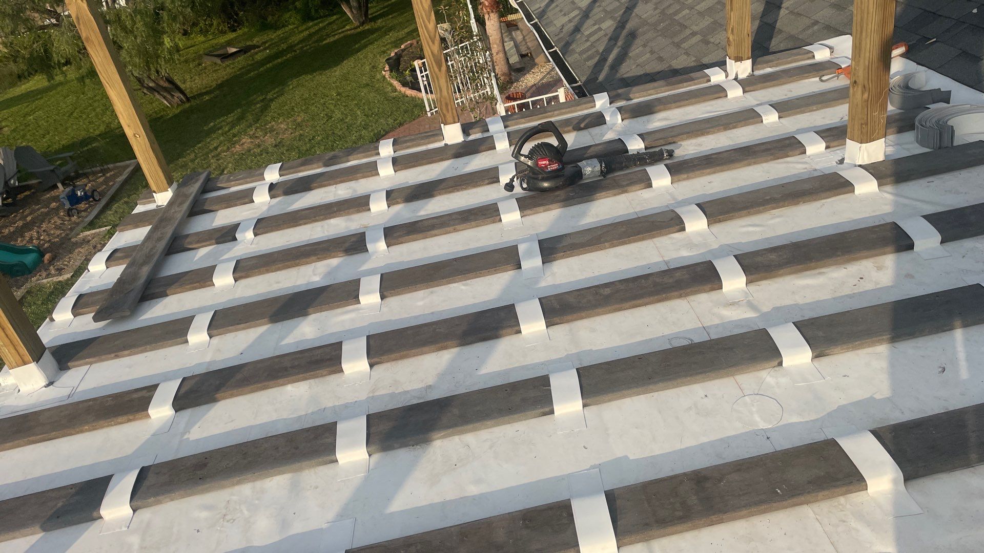 Chippendale Railings by Bayfront Roofing and Construction