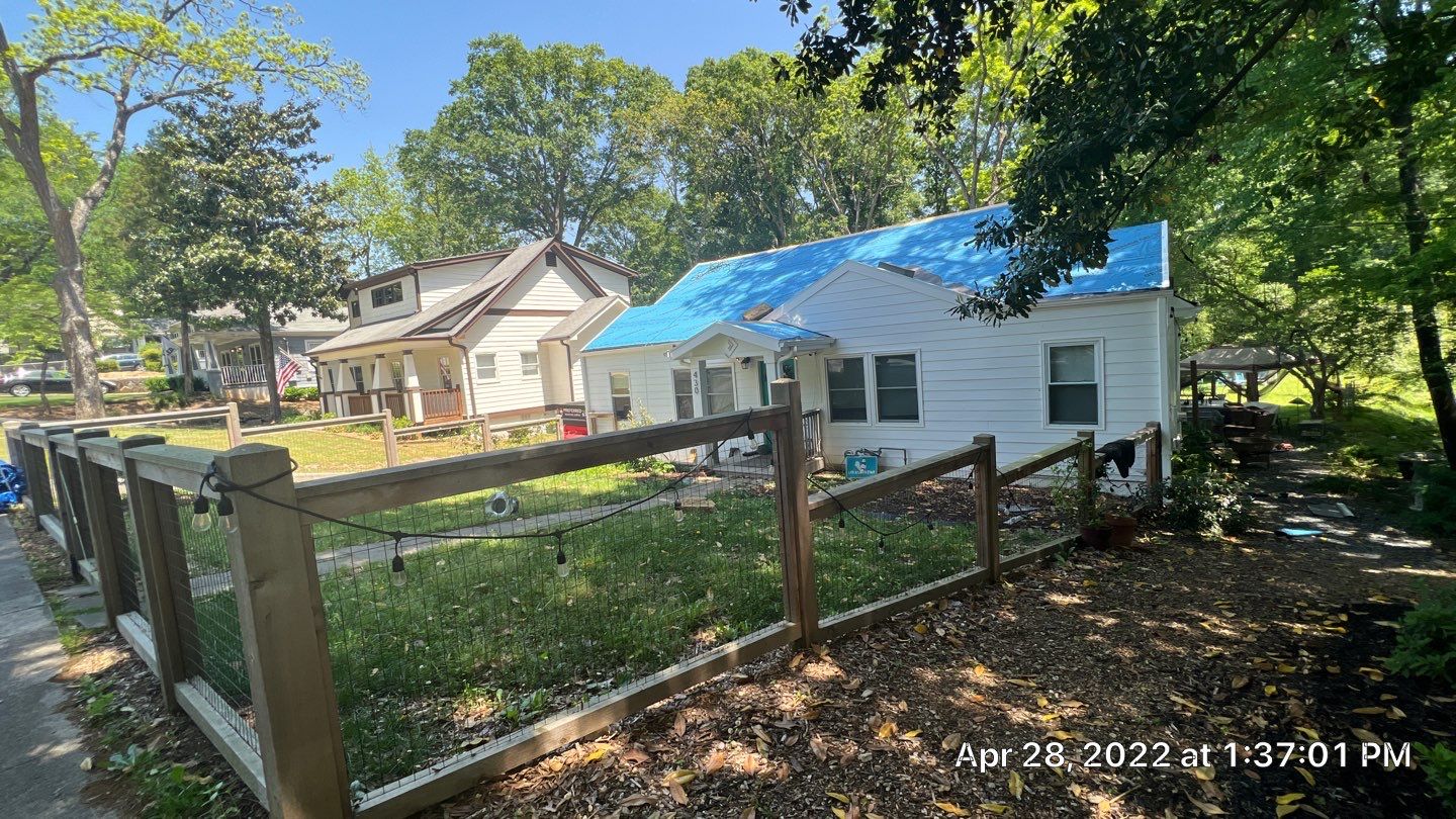 Roof Replaced and interior repaired by Nailed It Roofing & Remodeling LLC