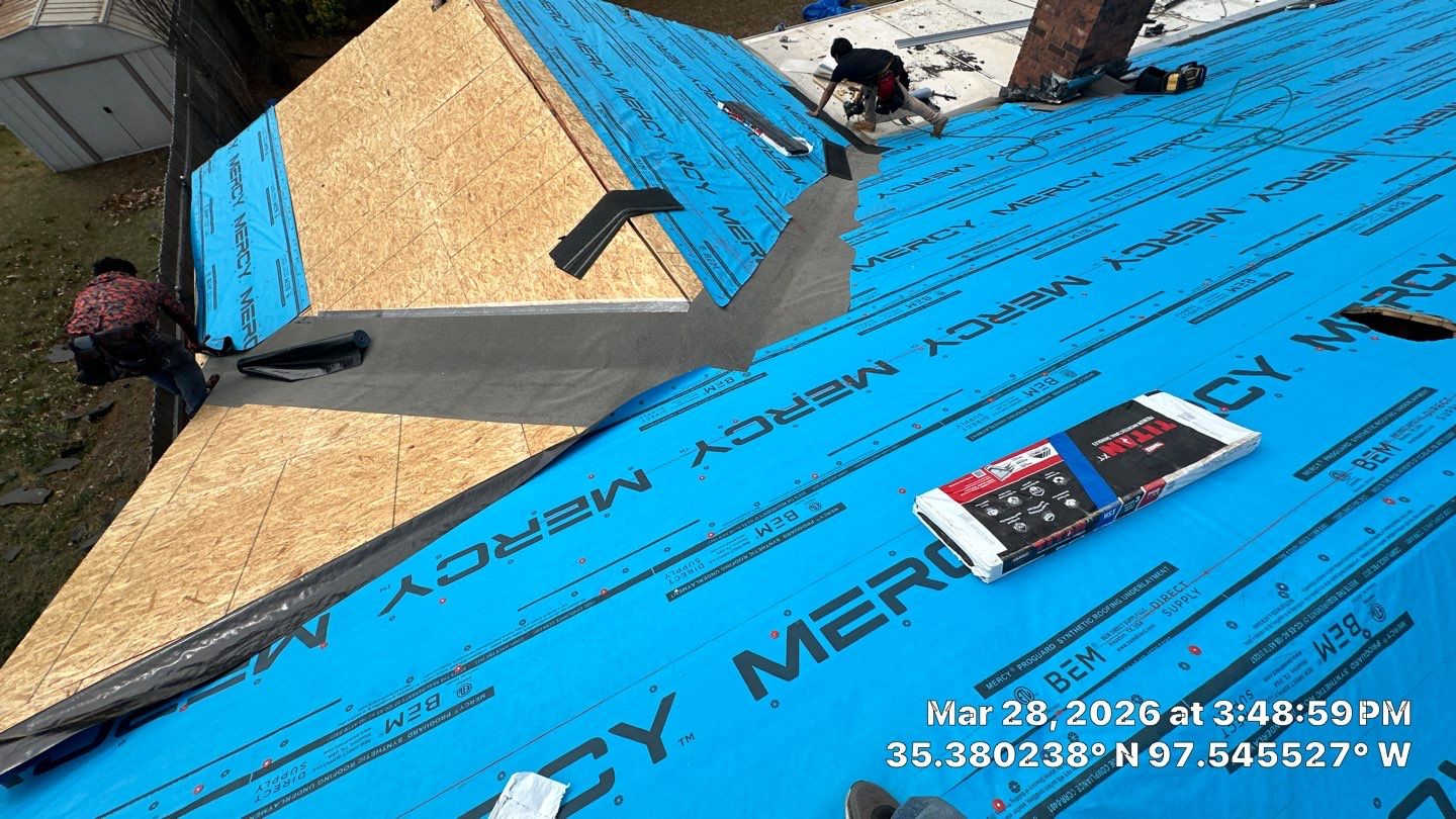 Project in Oklahoma City by Icon Roofing And Construction