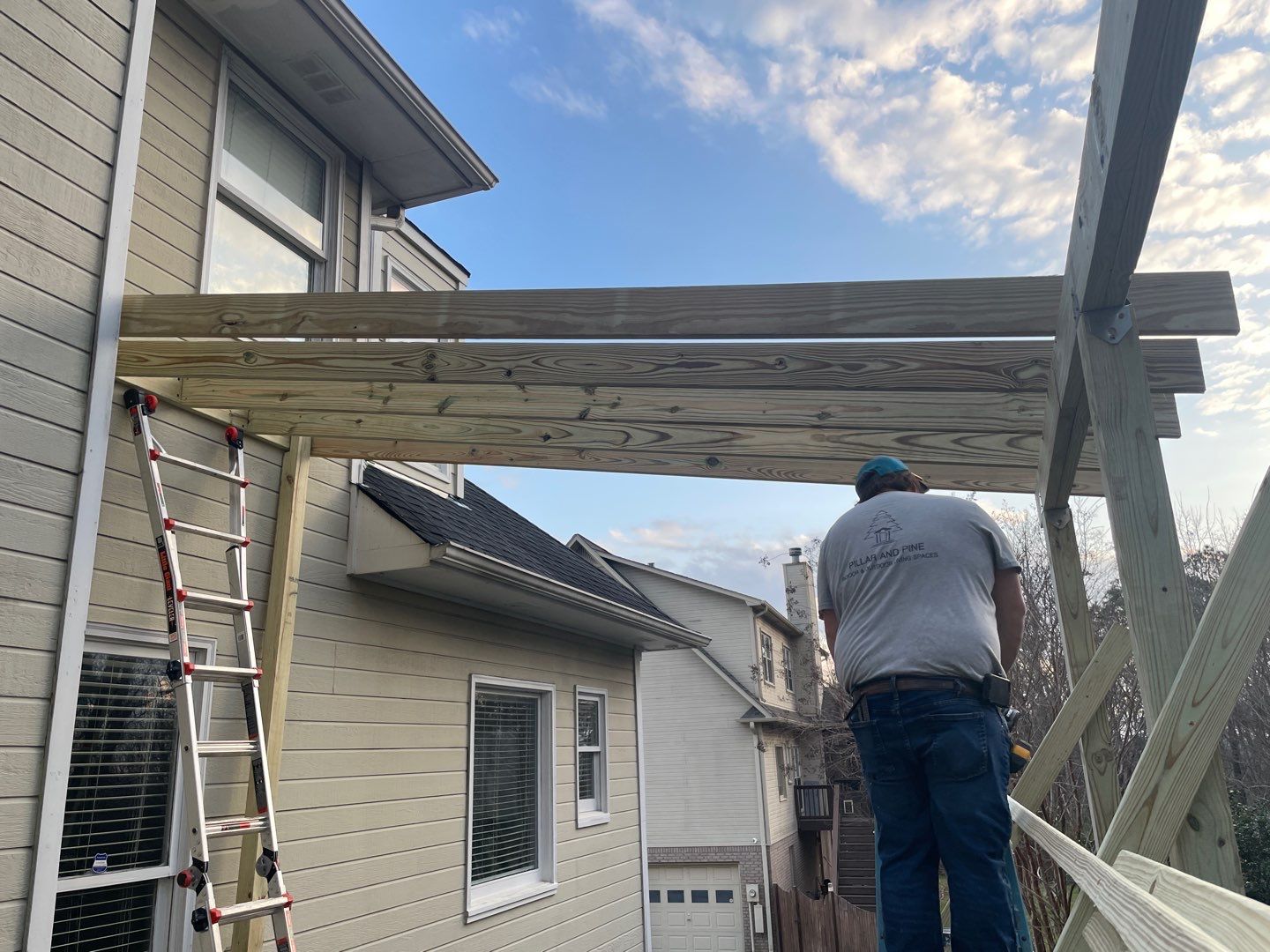 Southwood Screened Porch by Pillar and Pine