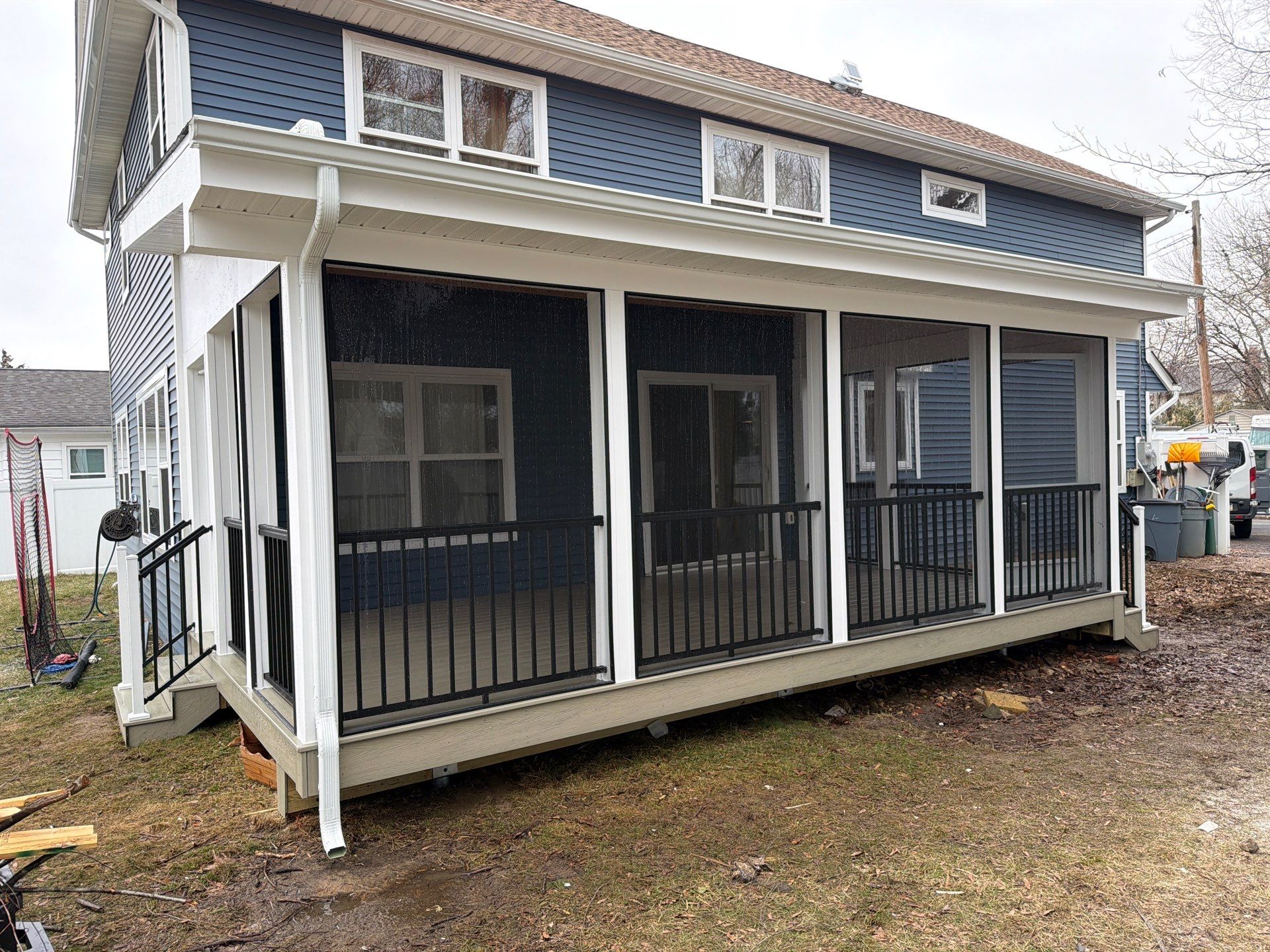 New Deck Porch In Keport by deck guardian