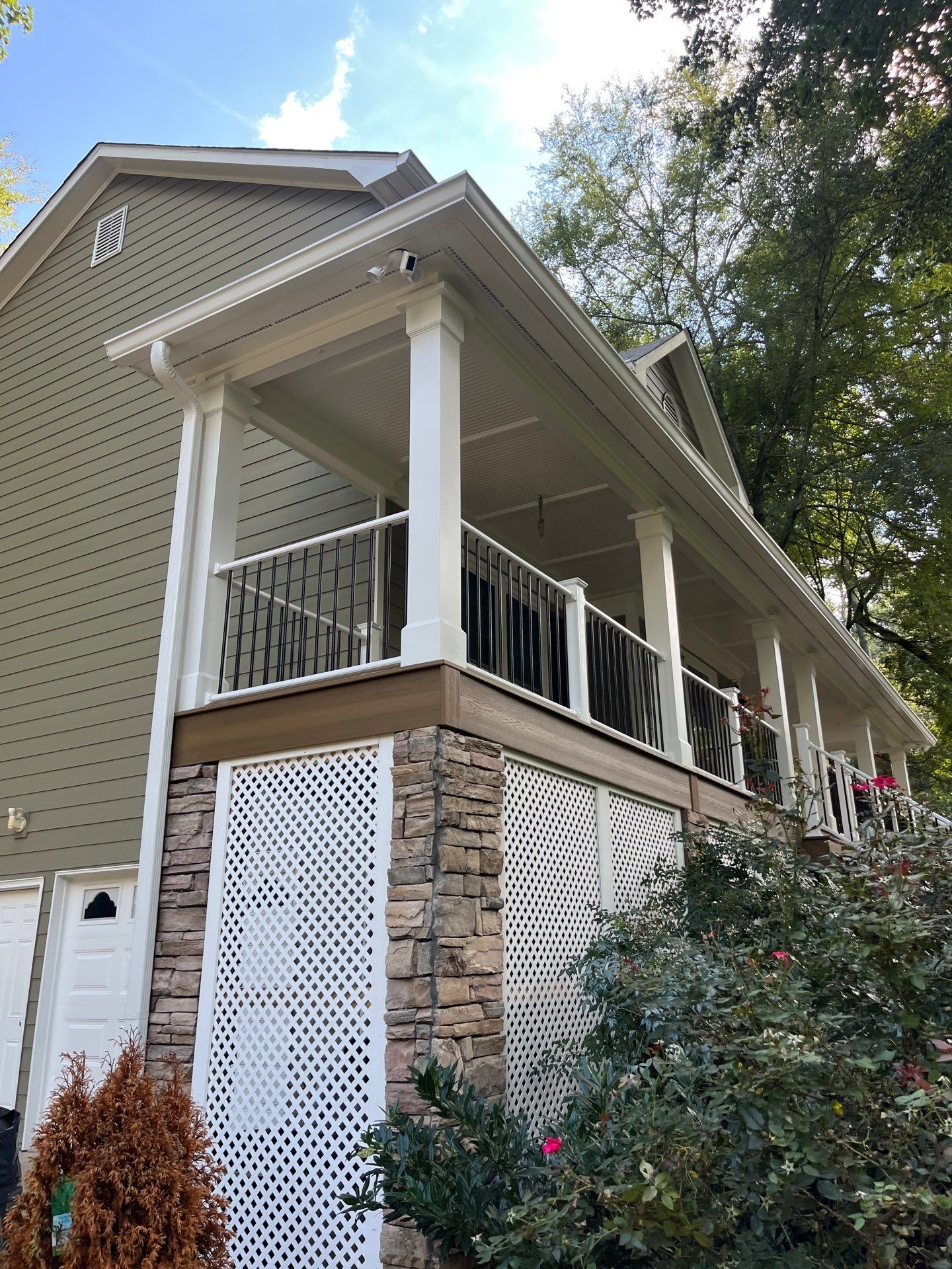 Siding, Rotten Wood, and Lattice Replacement with Exterior Painting by Nelson Exteriors