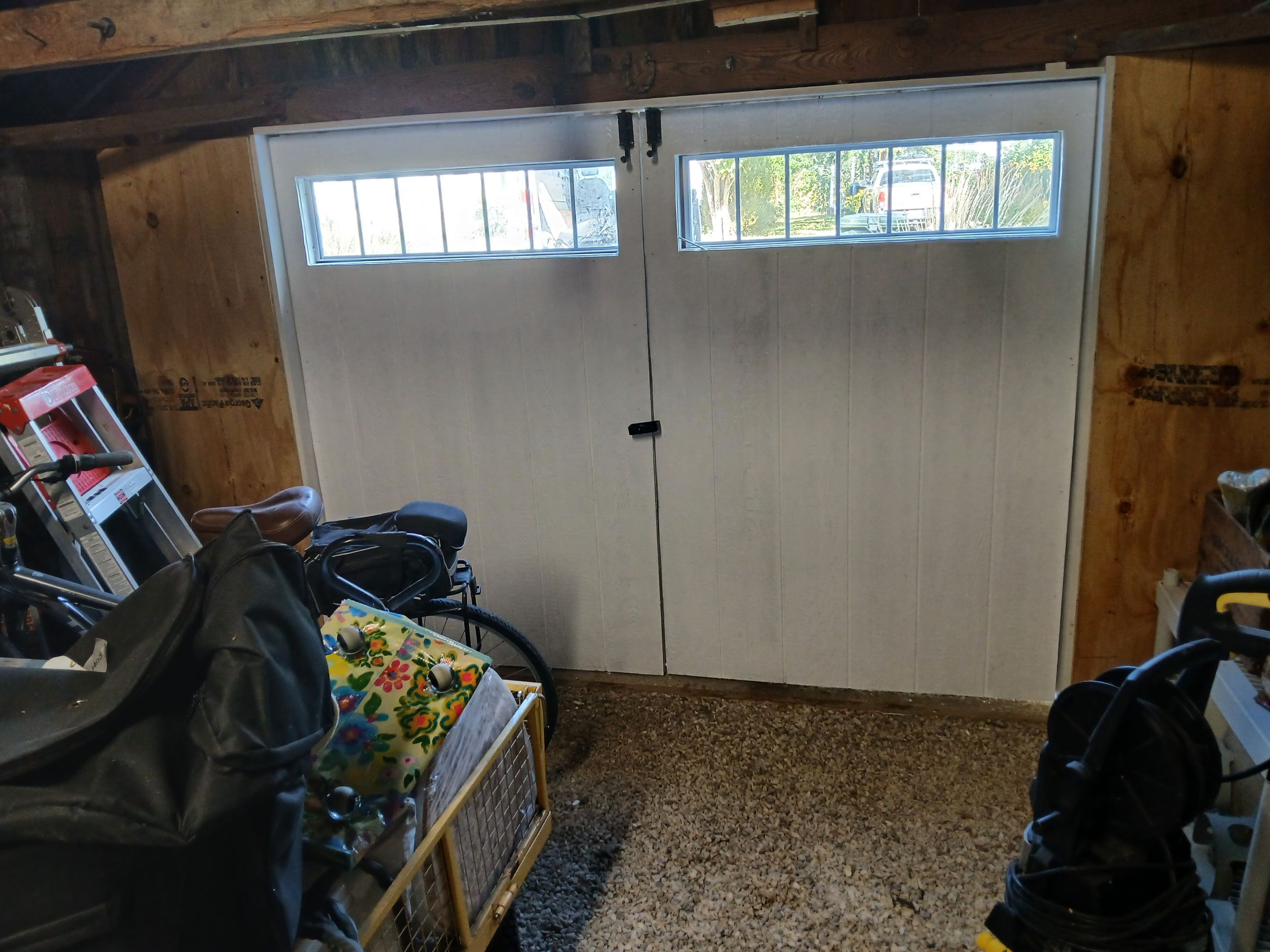Custom Shed Door Framing in Neavitt by Gc Makeovers