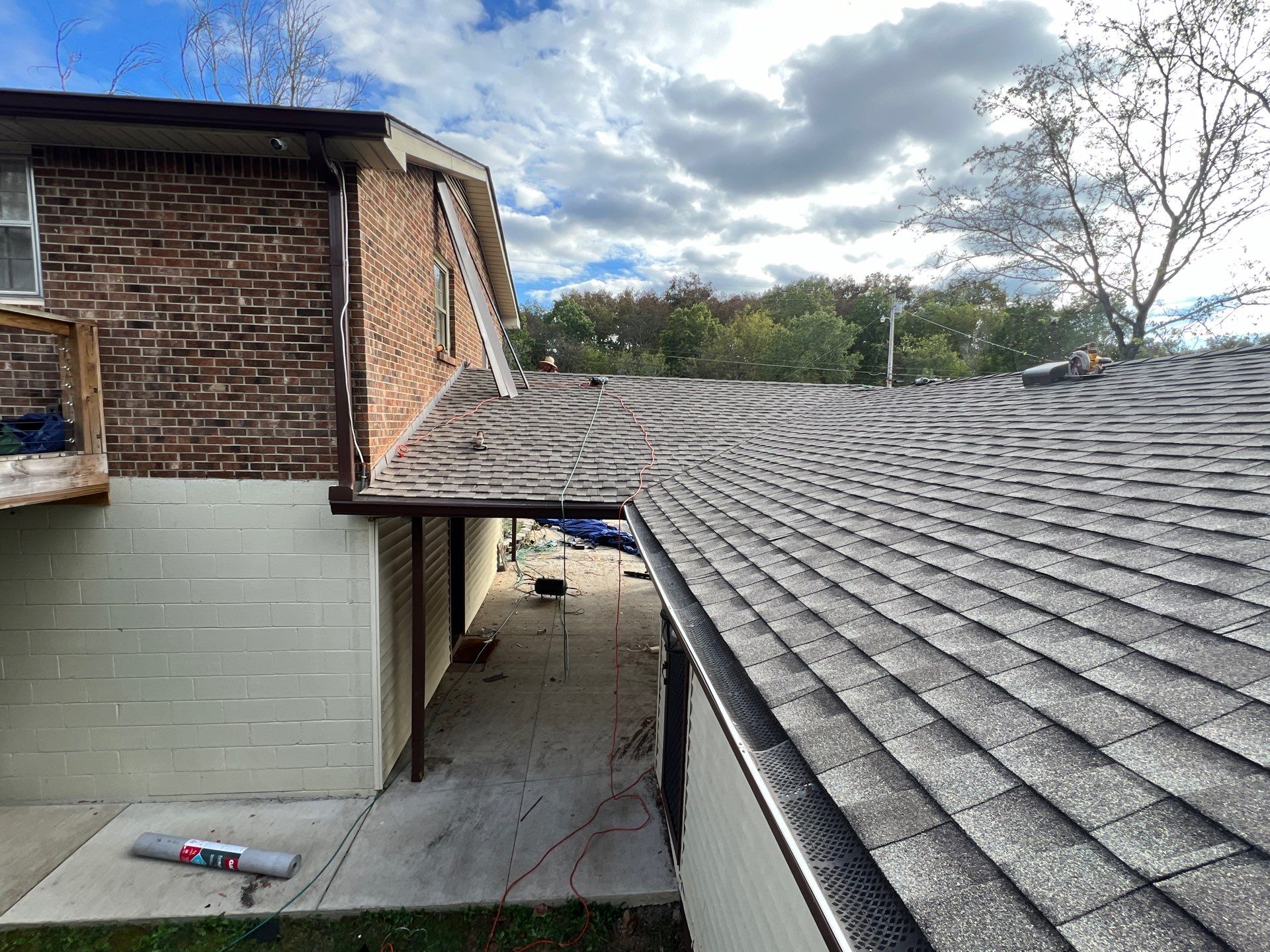 Residential Roofing Installation using GAF Timberline HDZ by Shinglesmiths Roofing
