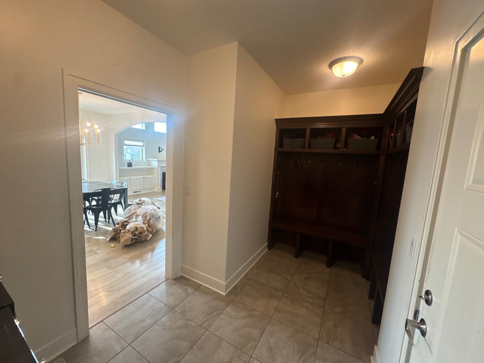 Interior Repaint walls and Baseboards with Color Change by Midwest Paint LLC