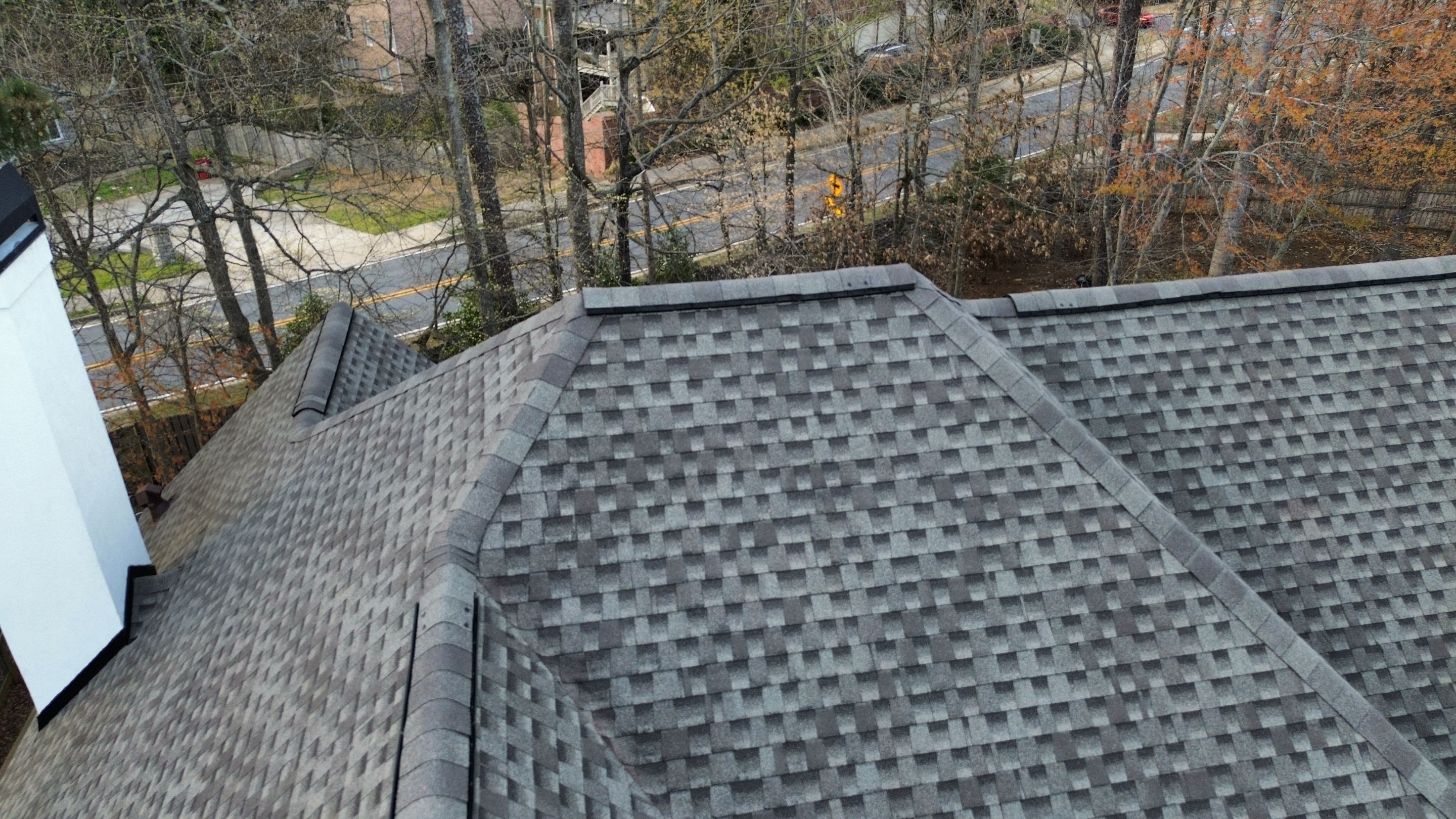 Roswell, GA Roof Replacement, GAF HDZ Weathered Wood by Reset Roofing