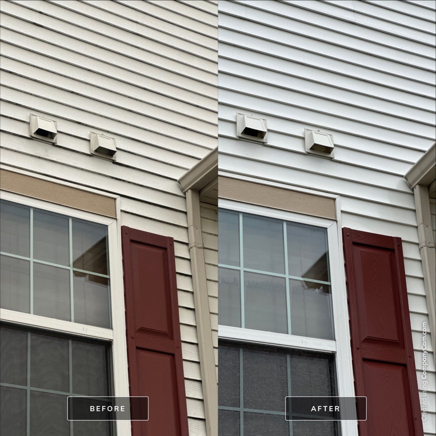 Project in Wonder Lake by Simmons Power & Soft Washing