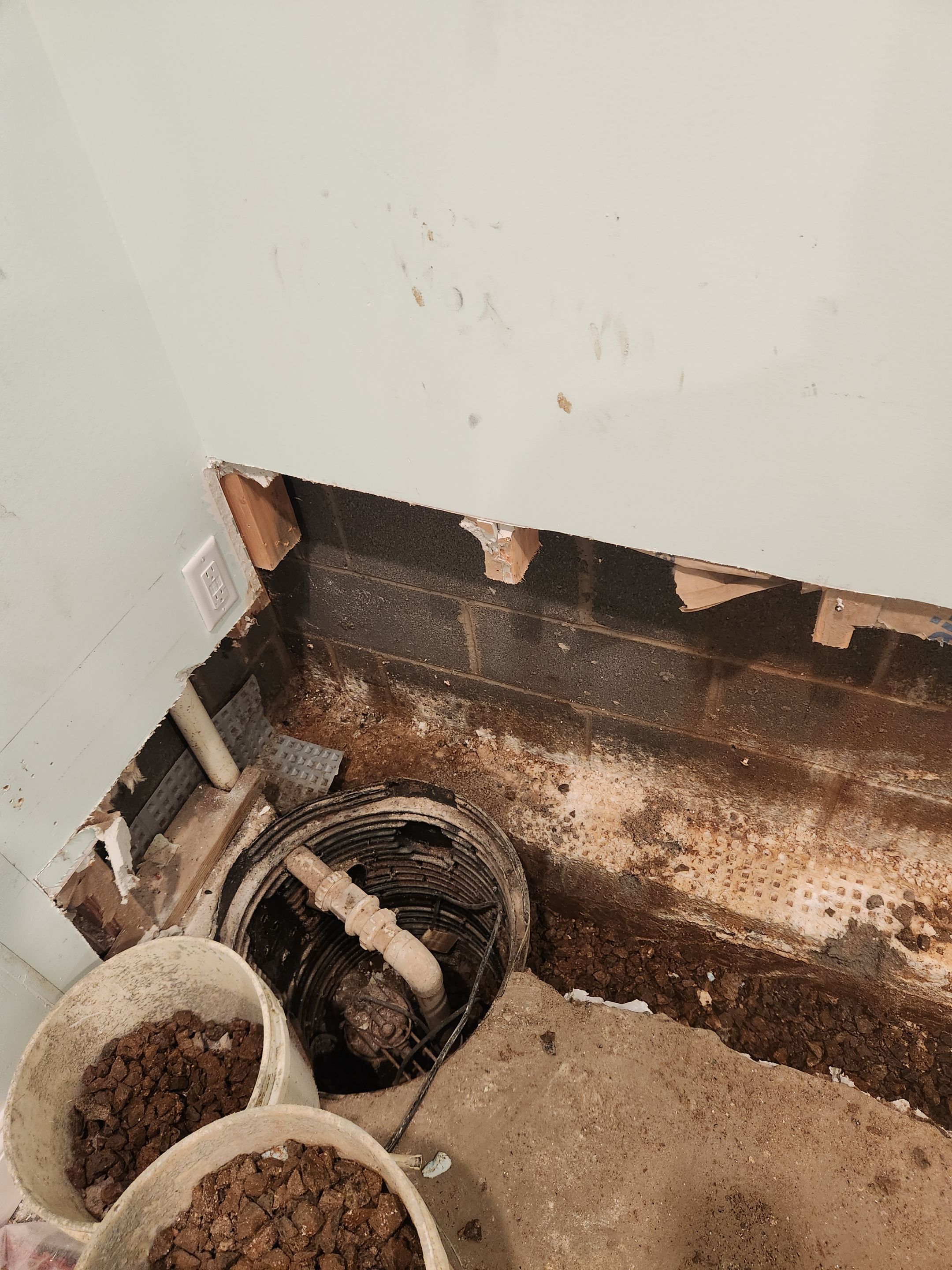 Interior French Drain Madison NJ by Pure Service Pro, LLC 