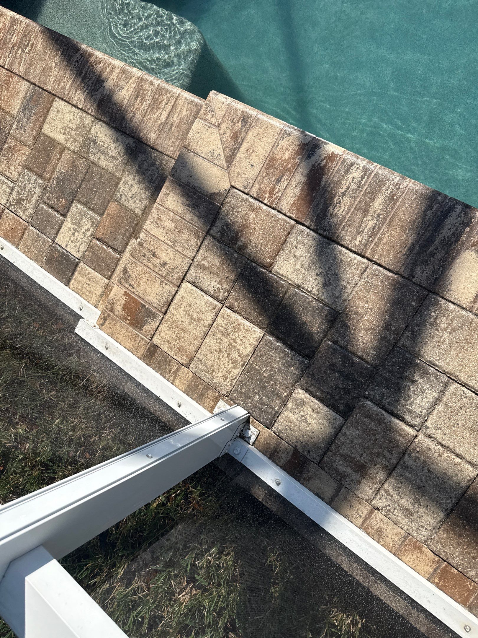 Paver Pool Deck Cleaning & Pool Cage Cleaning in River Point of Manatee – Bradenton, FL by Sunshine AquaWash