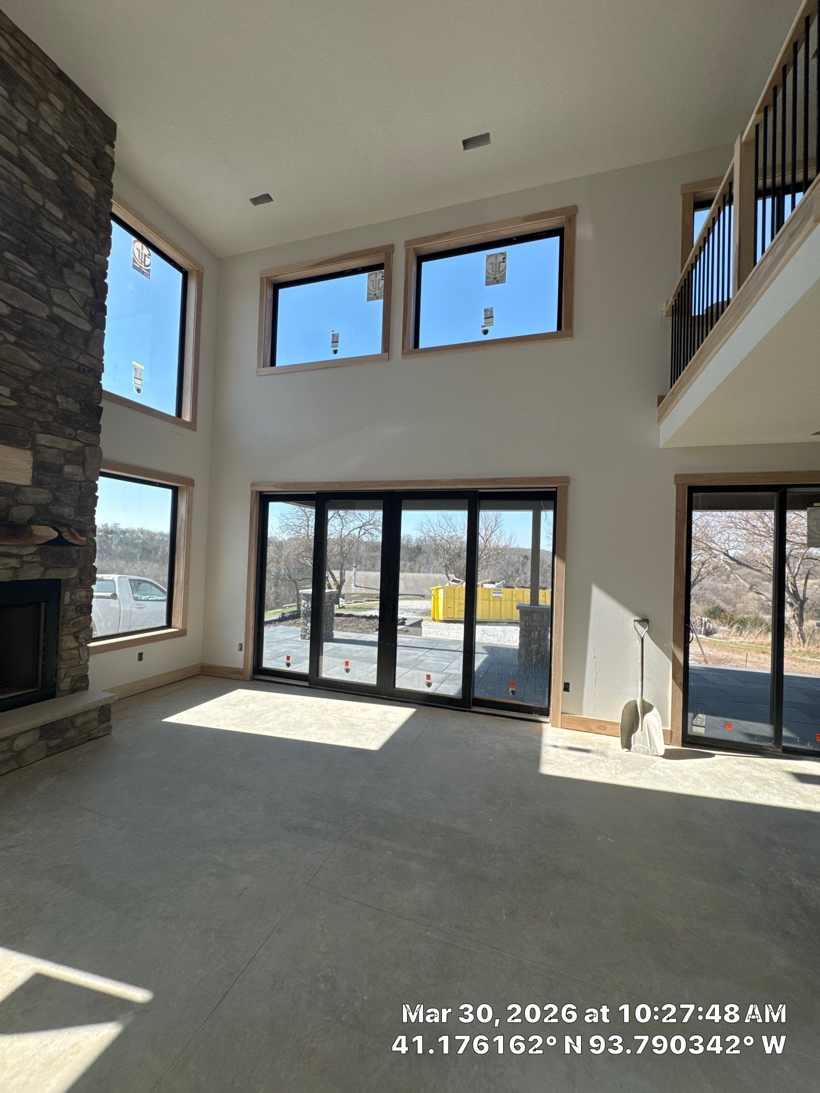 Interior Painting and Staining of Custom Home by Midwest Paint LLC