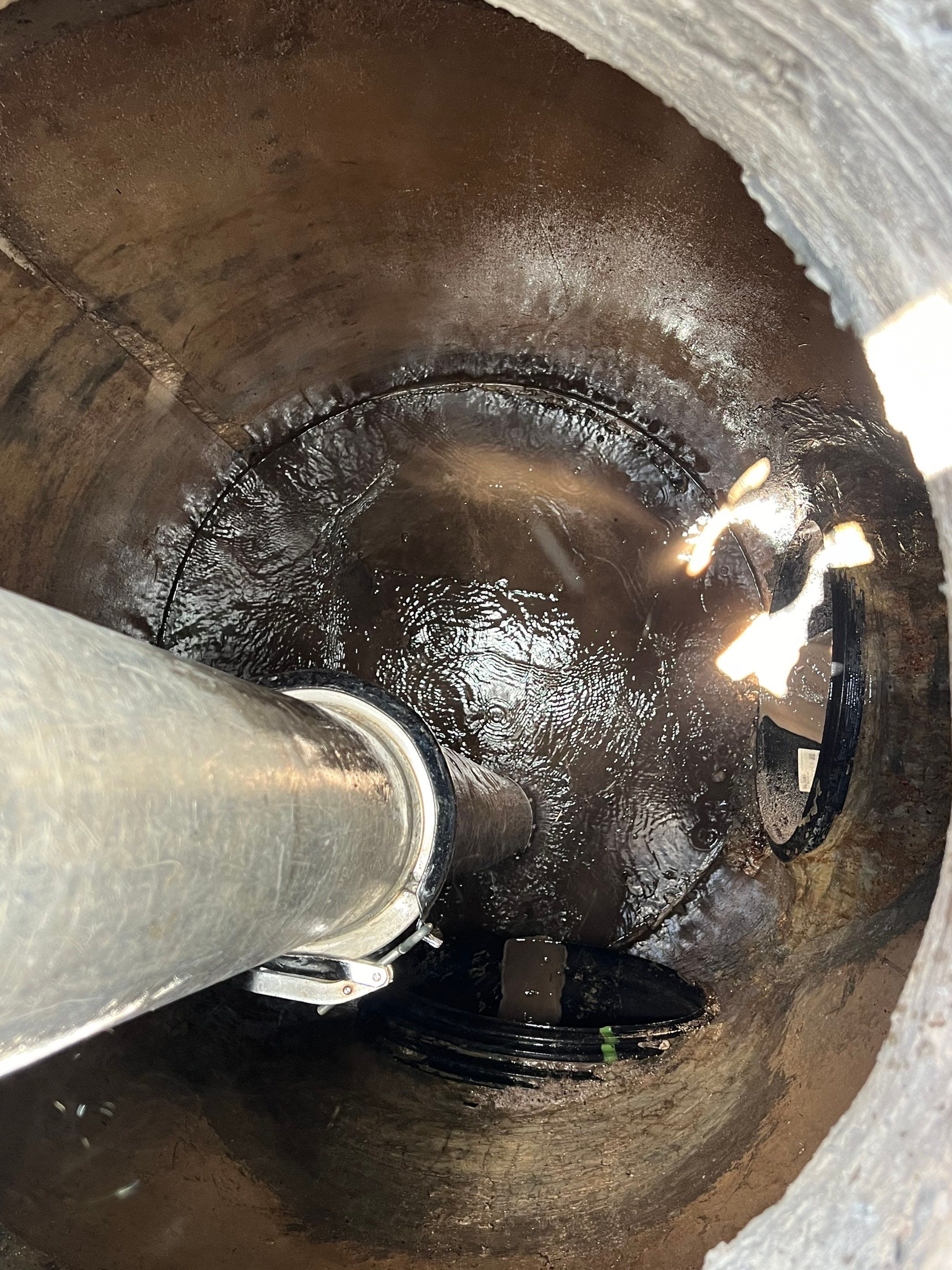 Lehigh Acres New Construction Sewer System Catch Basin Cleaning by APS Power & Water