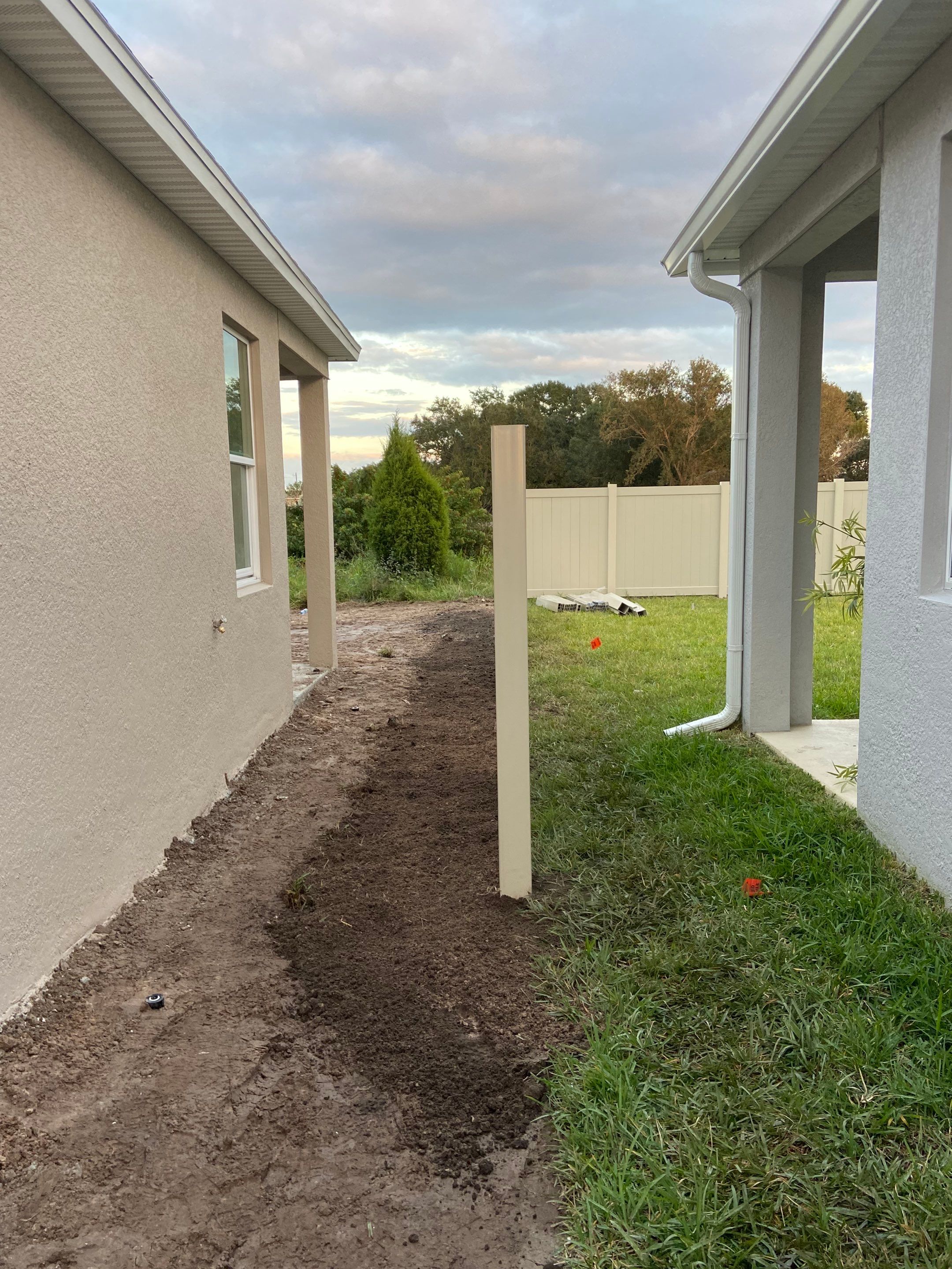 Bradenton, FL 6 ft. Tall Tan Vinyl Privacy Fence  by Asap fence and gates, LLC