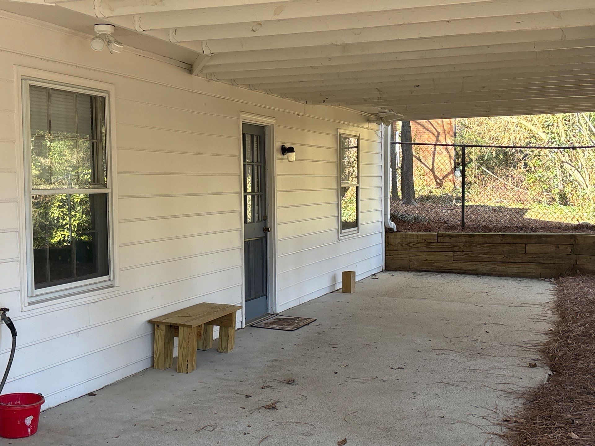 Marietta James Hardie Siding Installation, Rotted Wood Replacement, Exterior Painting, and Deck Stain using Sherwin Williams SuperDeck SOLID Stain by Nelson Exteriors