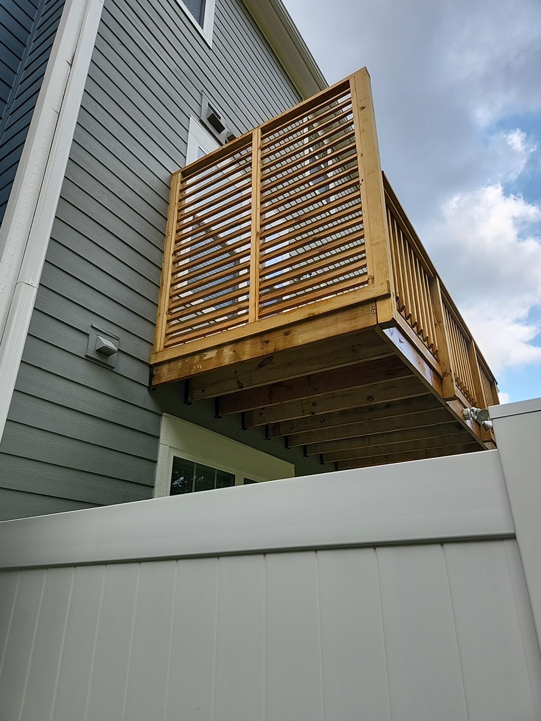Coated Deck using Wood Sealant by DuraSeal