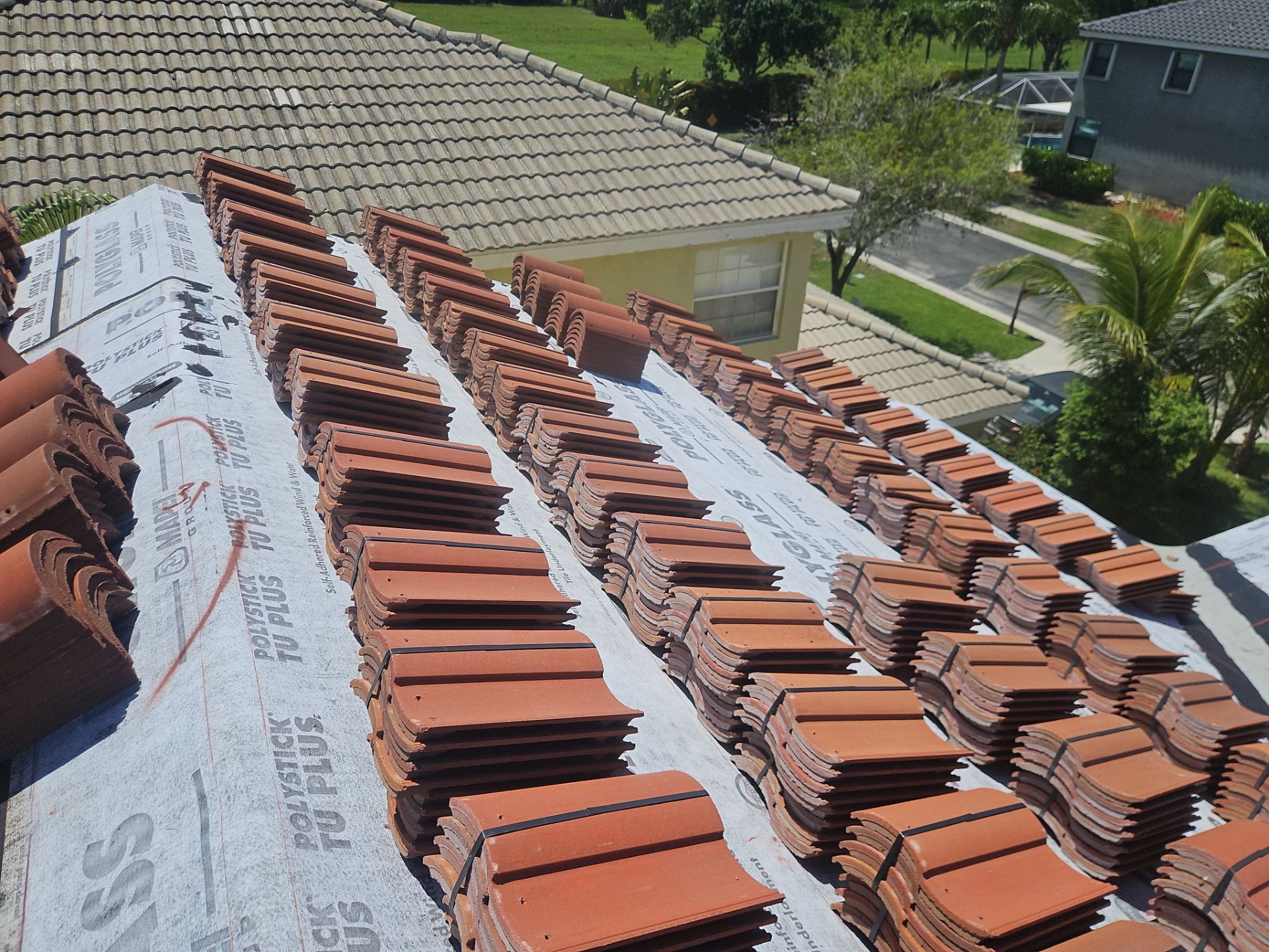 Residential Roofing Installation using WestLake Roofing Tile by BLUES BROTHERS ROOFING