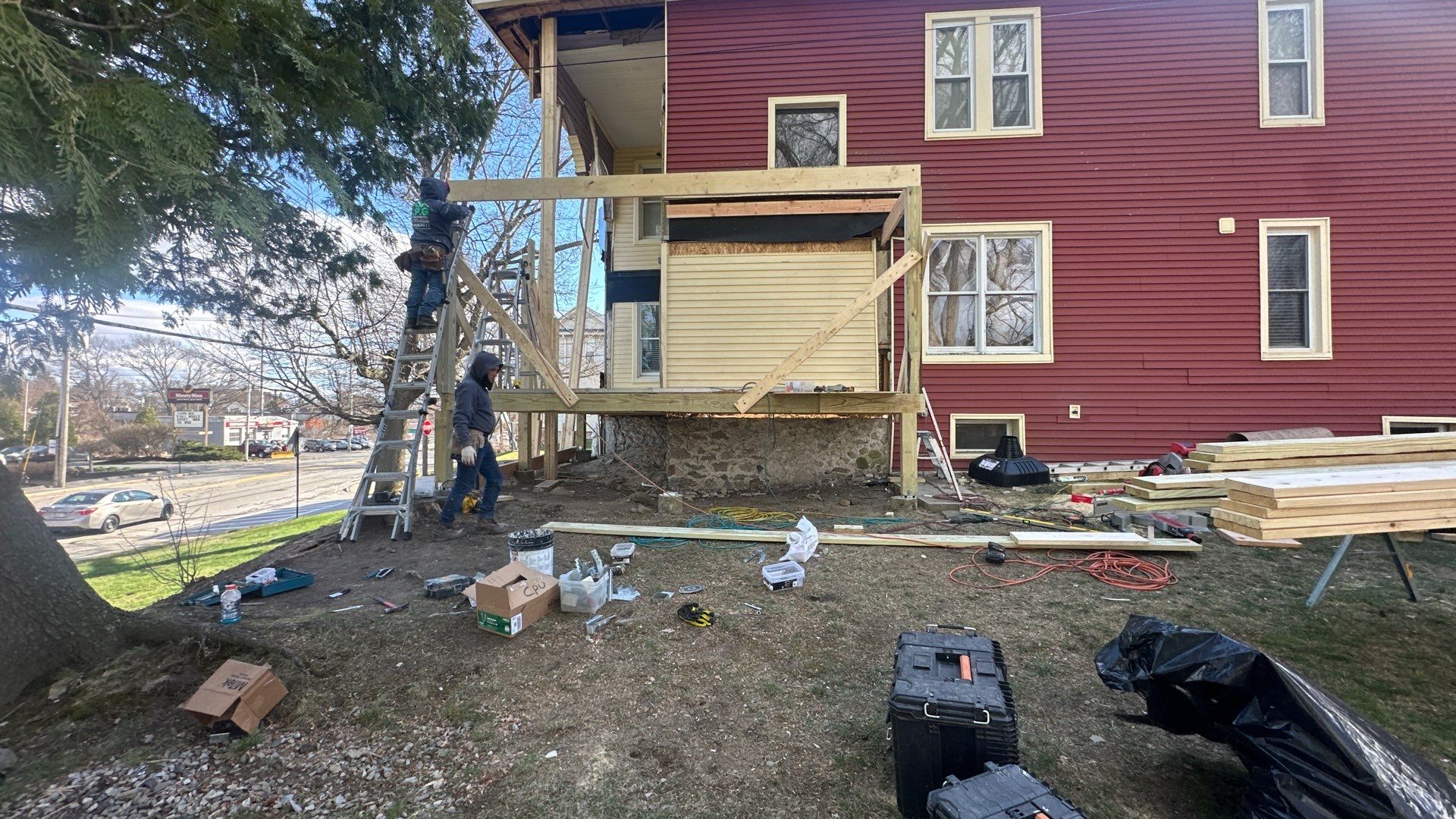 Project in Worcester by SPG home services inc