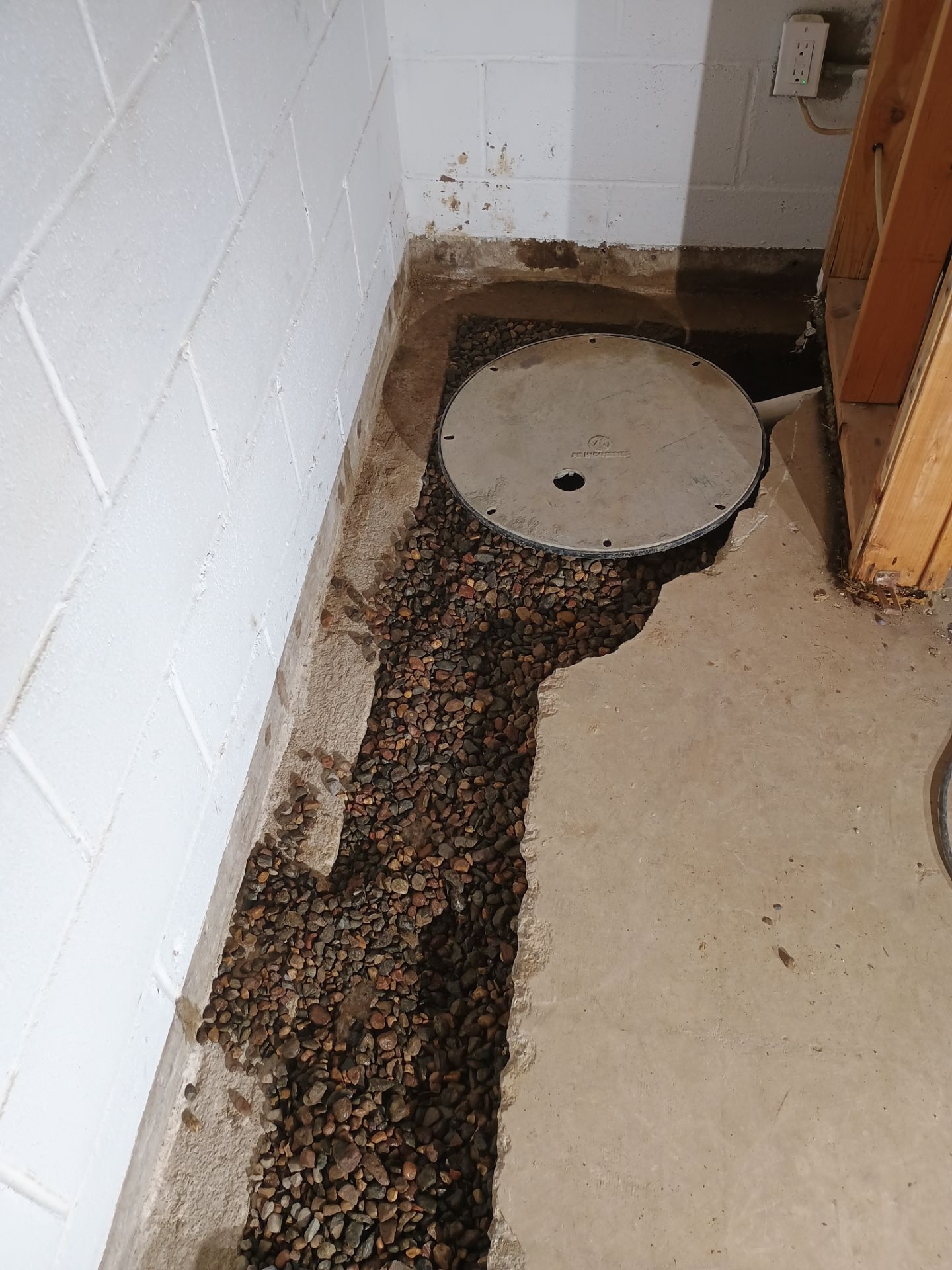 Interior Drain Tile & Foundation Crack Repair in St. Anthony, MN by Waterproofing Northeast