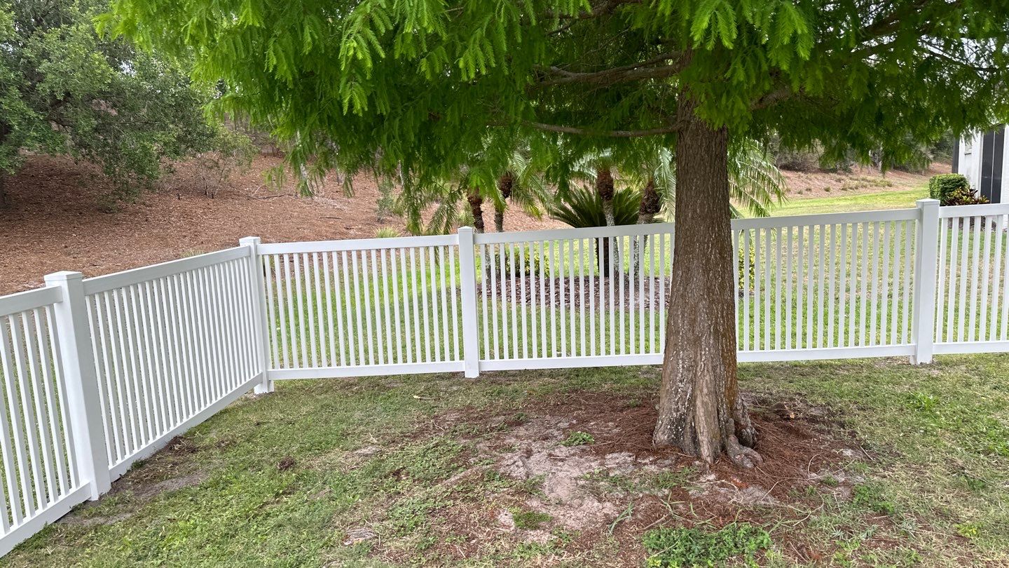 Vinyl Fence Installation using Vinyl Picket Fence by Asap fence and gates, LLC